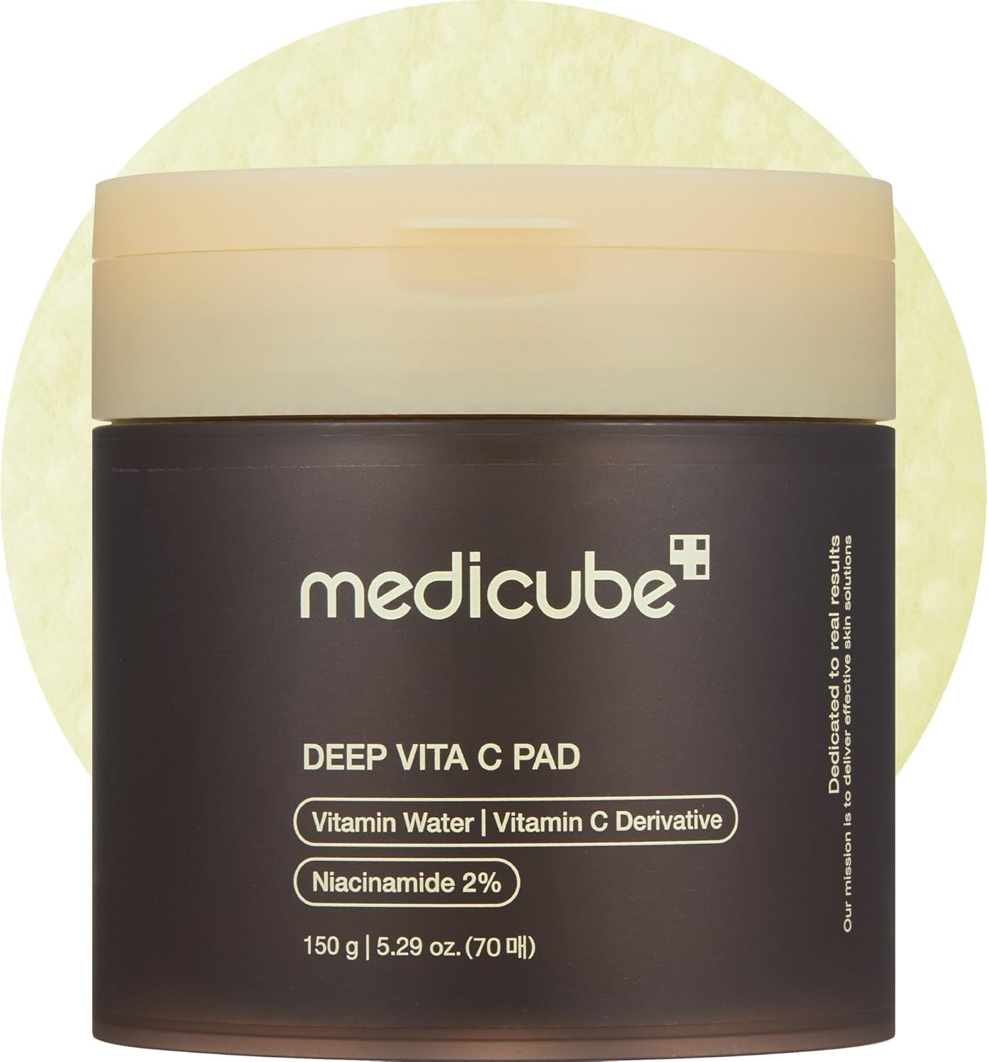 medicube Deep Vita C Toner Pads – Brightening & Hydrating Exfoliating Pads