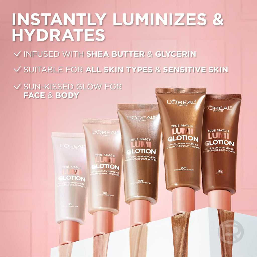 L’Oréal Lumi Glotion Natural Glow Enhancer – Illuminating Bronzing Drops (Light)