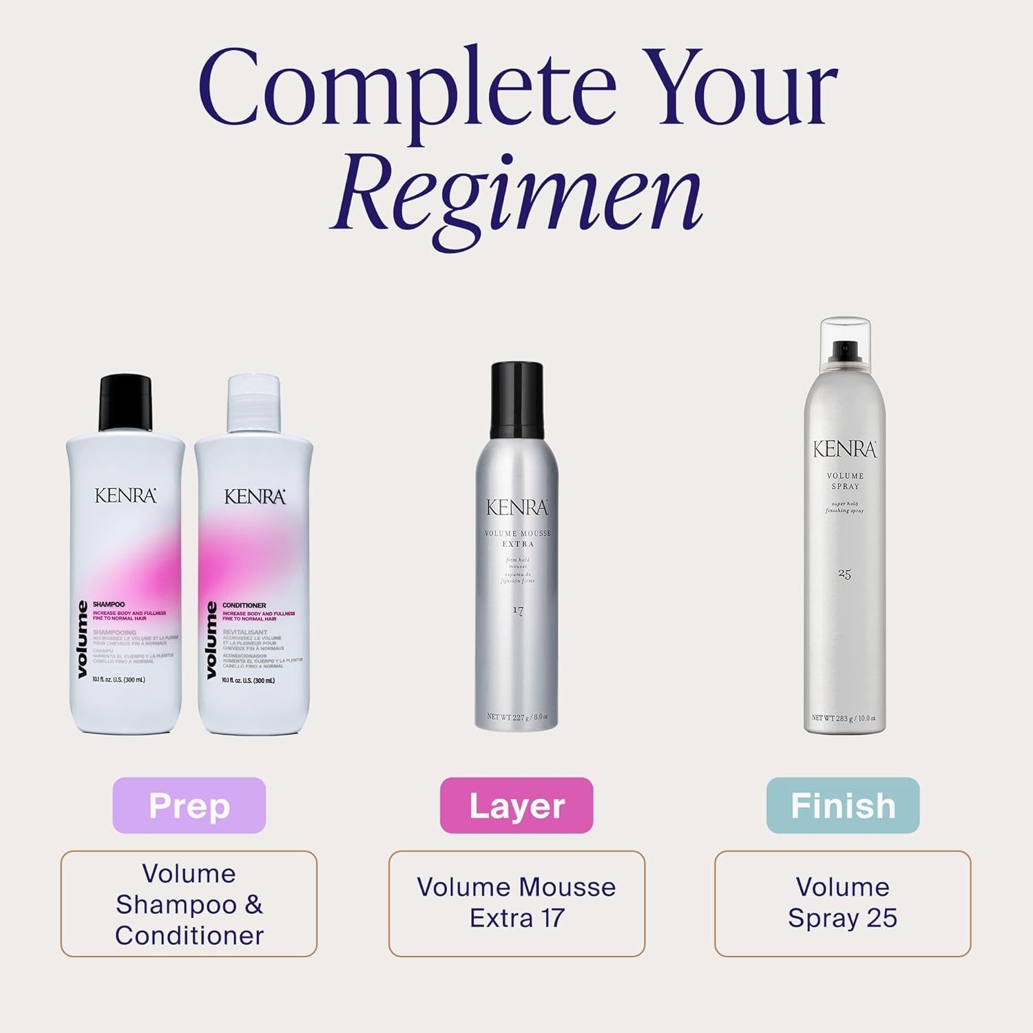 Kenra Volume Spray 25 – Super Hold Humidity-Resistant Finishing Hairspray for All-Day Style Control