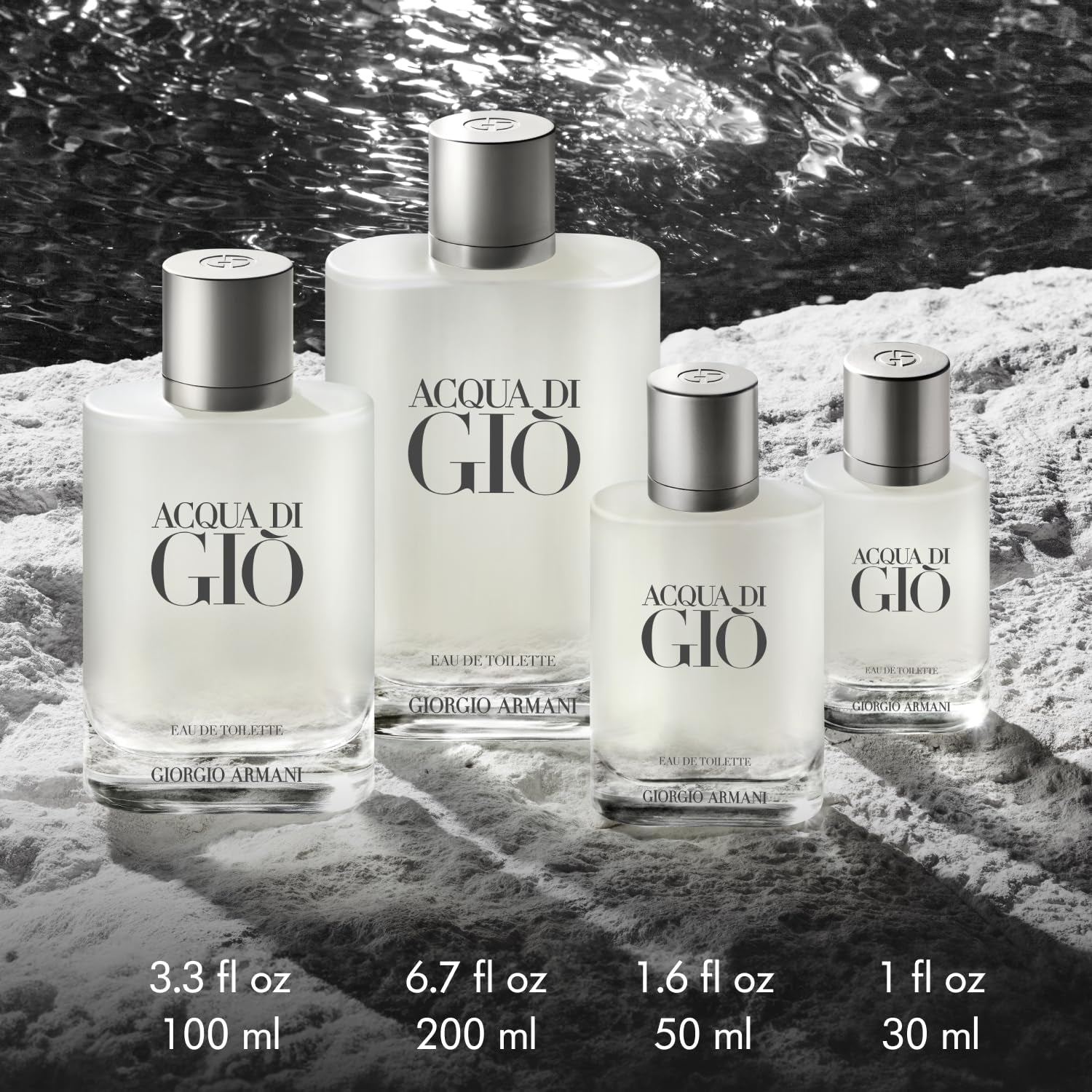Armani Acqua di Giò Eau de Toilette – Fresh Aquatic Citrus Luxury Men’s Cologne