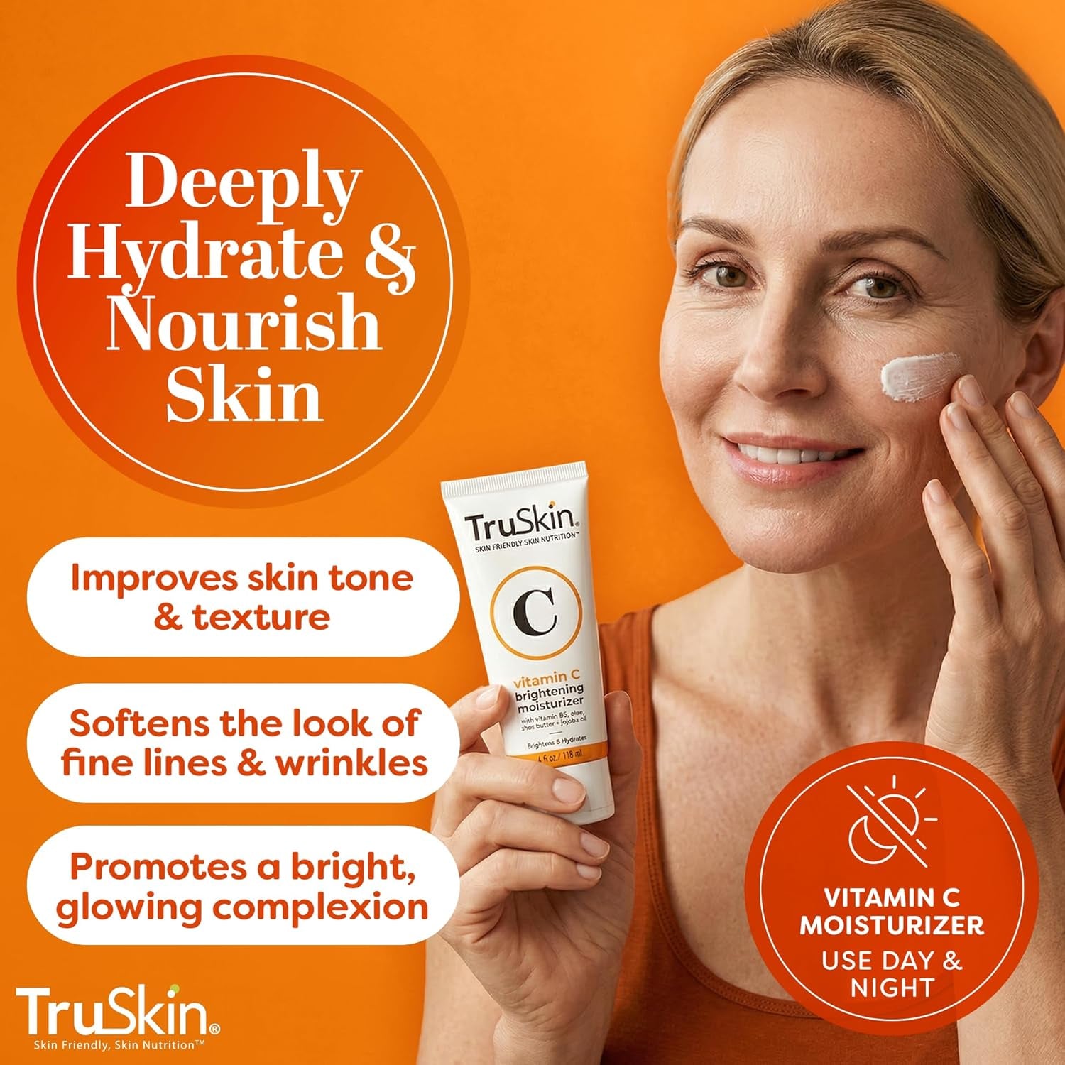 TruSkin Vitamin C Glow Renewal Cream