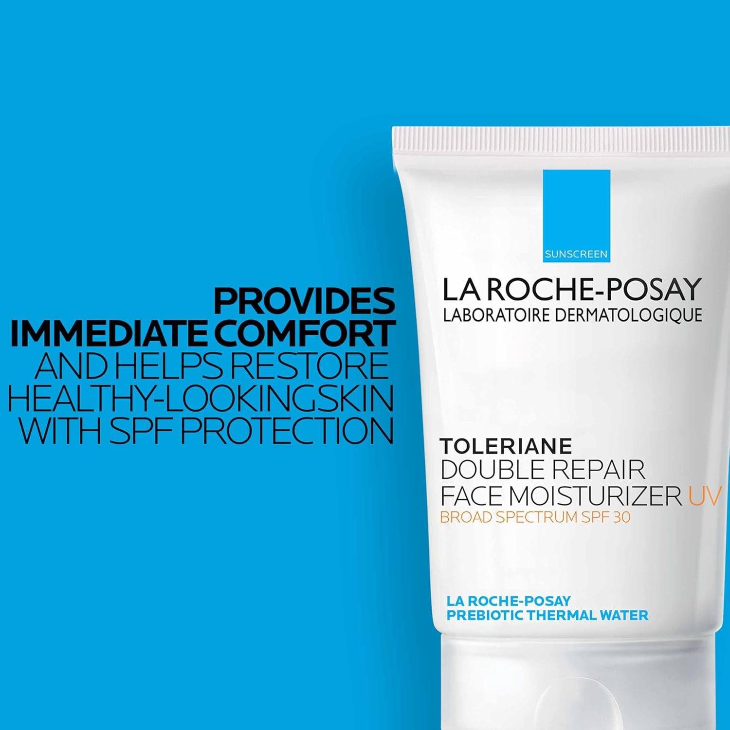 La Roche-Posay Toleriane Double Repair SPF 30 Moisturizer – Barrier Repair Face Sunscreen Cream