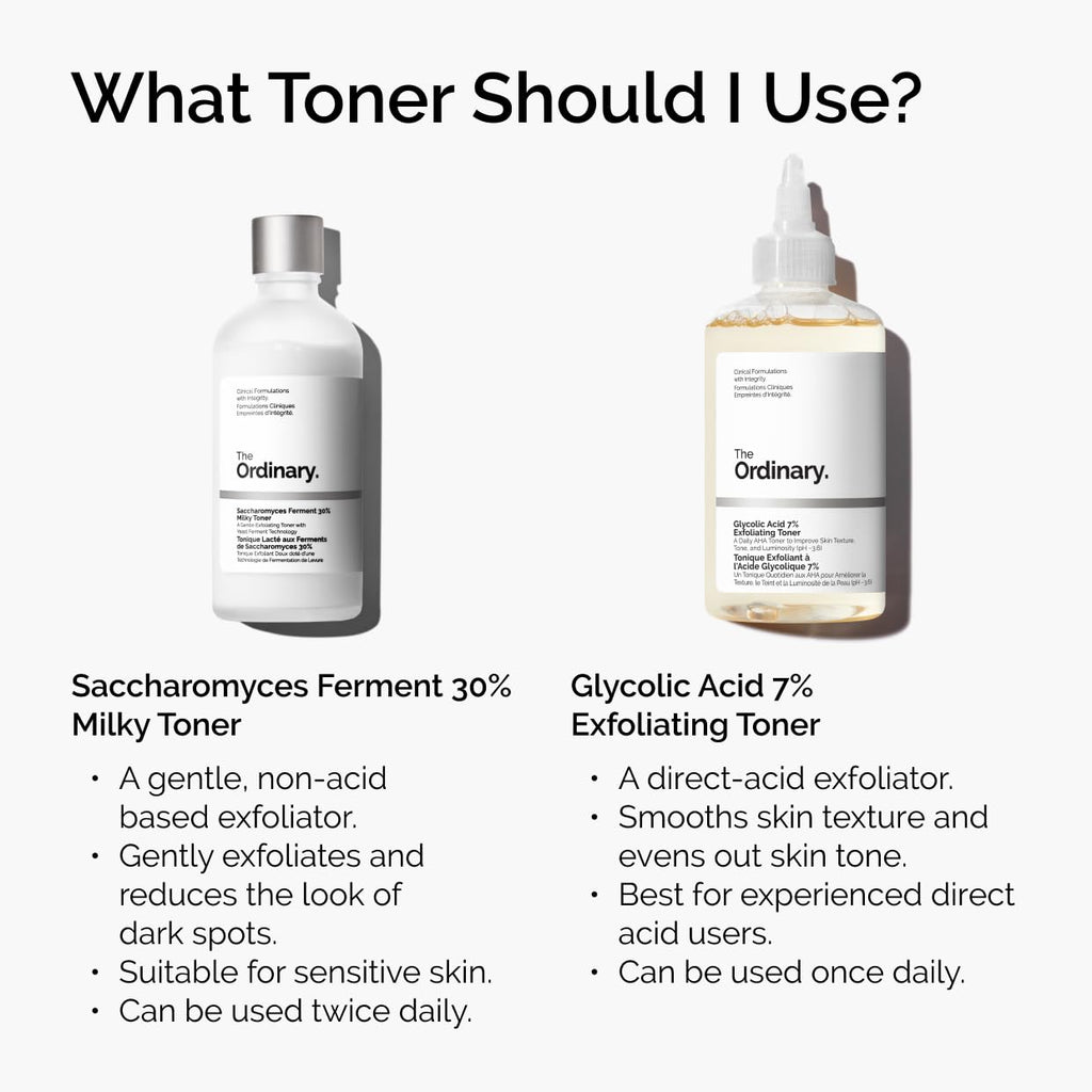 The Ordinary Glycolic Glow Toner 7% – Brightening Exfoliating Toner for Smooth, Radiant Skin