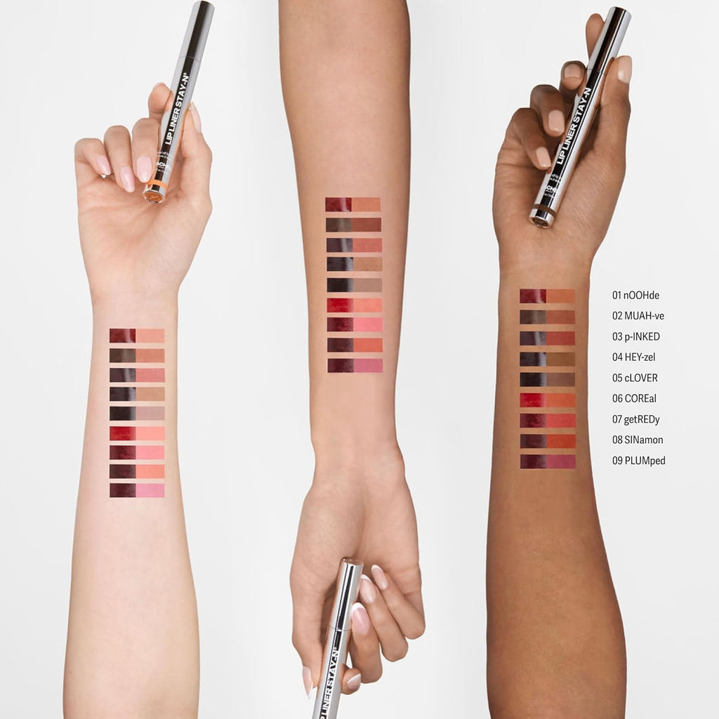 Sacheu Stay-N Peel Off Lip Liner – Waterproof Long-Lasting Lip Stain (p-INKED)