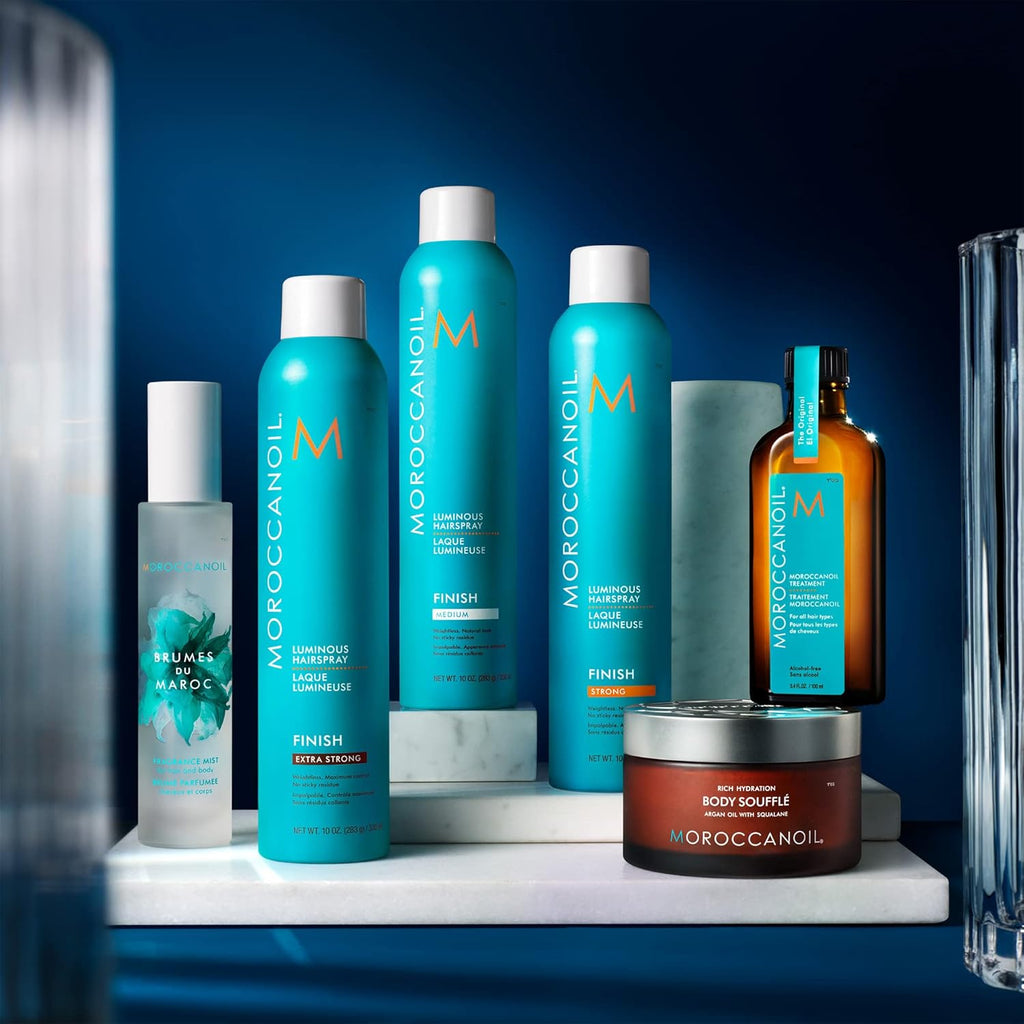 Moroccanoil Luminous Hairspray – Medium Hold Argan Oil Finish for Shine & Movement