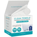 Clean Skin Club Blemish Control Face Towels XL – Disposable Exfoliating Towels for Oily & Acne-Prone Skin