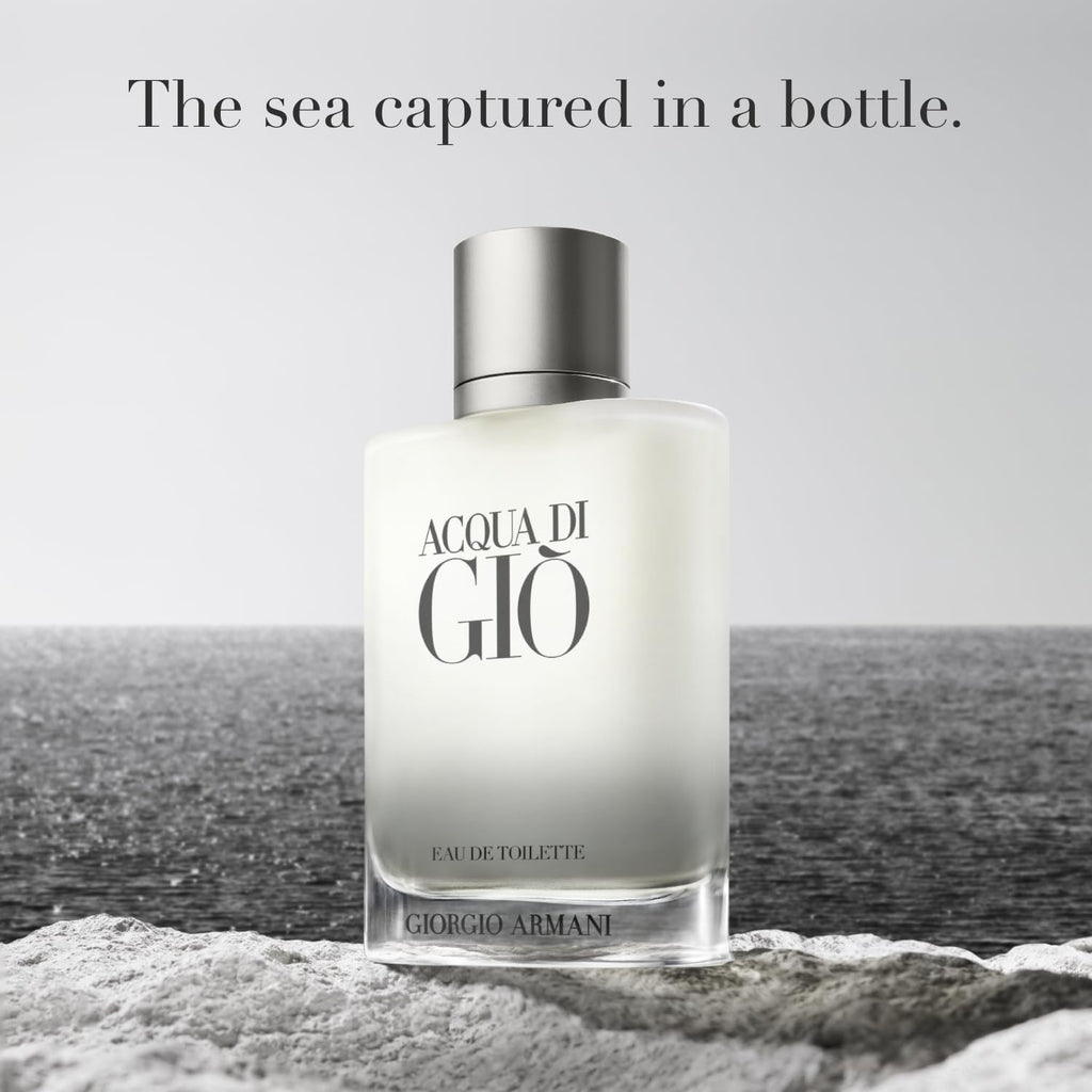 Armani Acqua di Giò Eau de Toilette – Fresh Aquatic Citrus Luxury Men’s Cologne