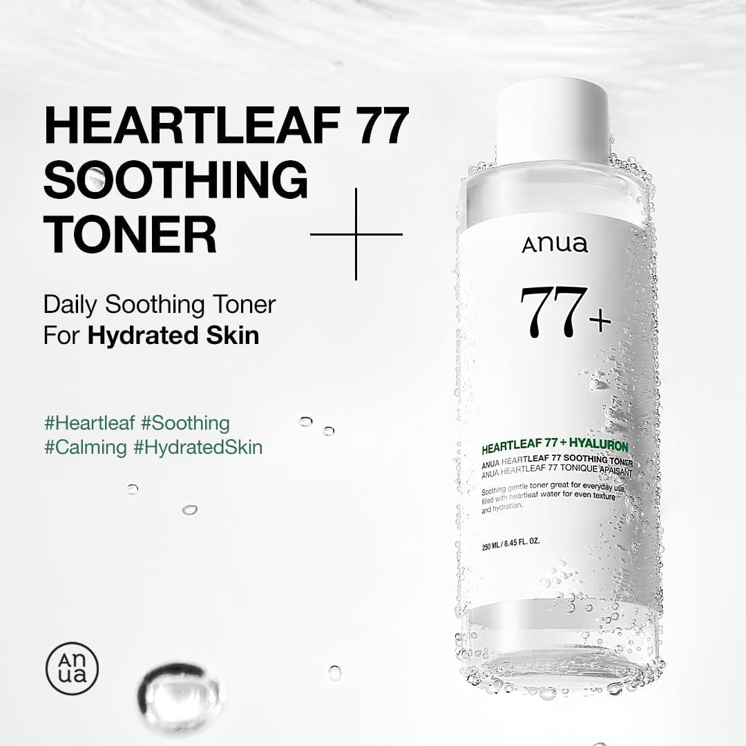 ANUA Heartleaf 77% Soothing Toner – Calming & Hydrating Care