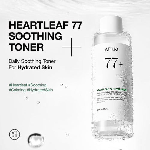 ANUA Heartleaf 77% Soothing Toner – Calming & Hydrating Care