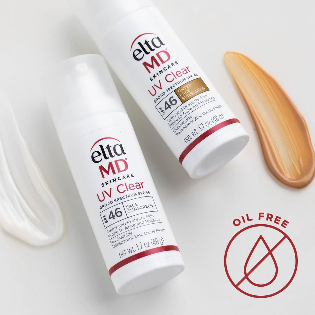 UV Clear Face Sunscreen SPF 46, Oil-Free Sunscreen with Zinc Oxide, Dermatologist Recommended