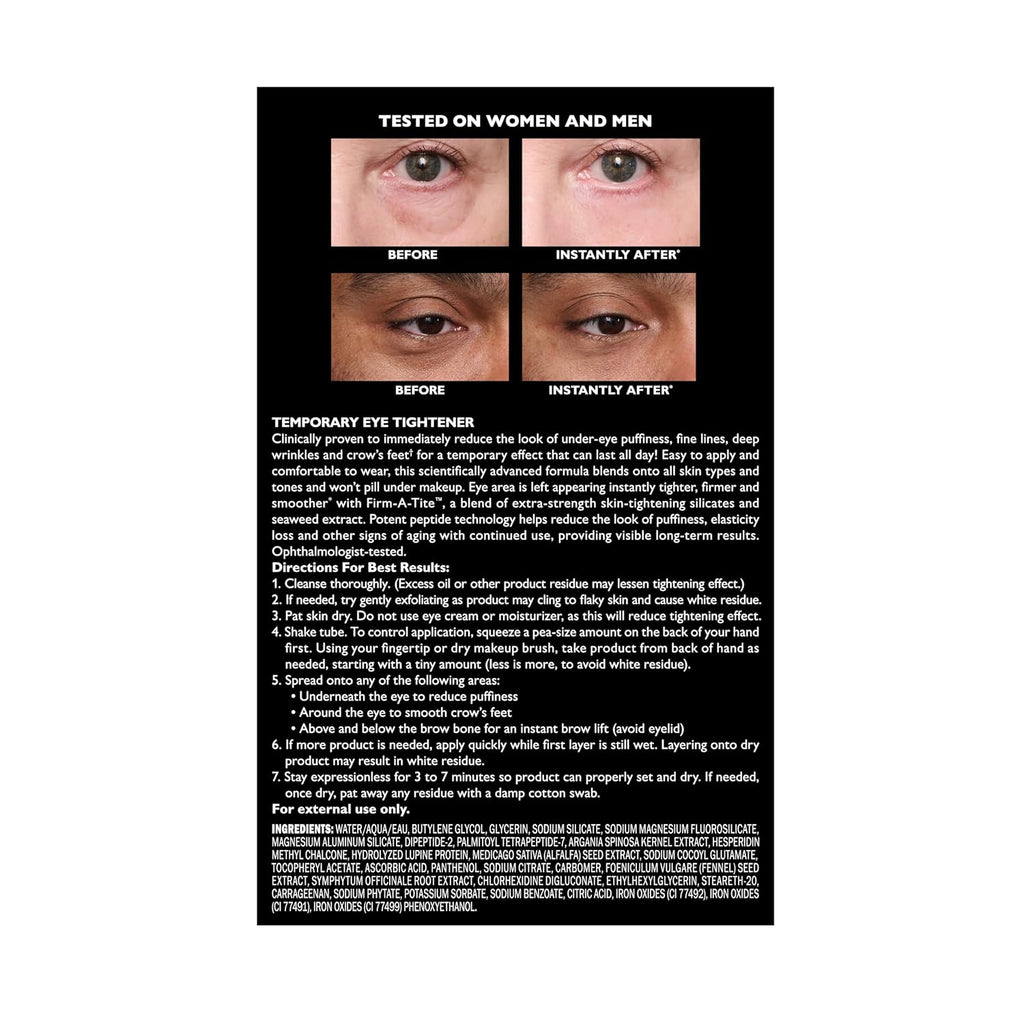 Peter Thomas Roth Instant FIRMx® Eye Tightener – Temporary Under-Eye Lift & Wrinkle Smoother