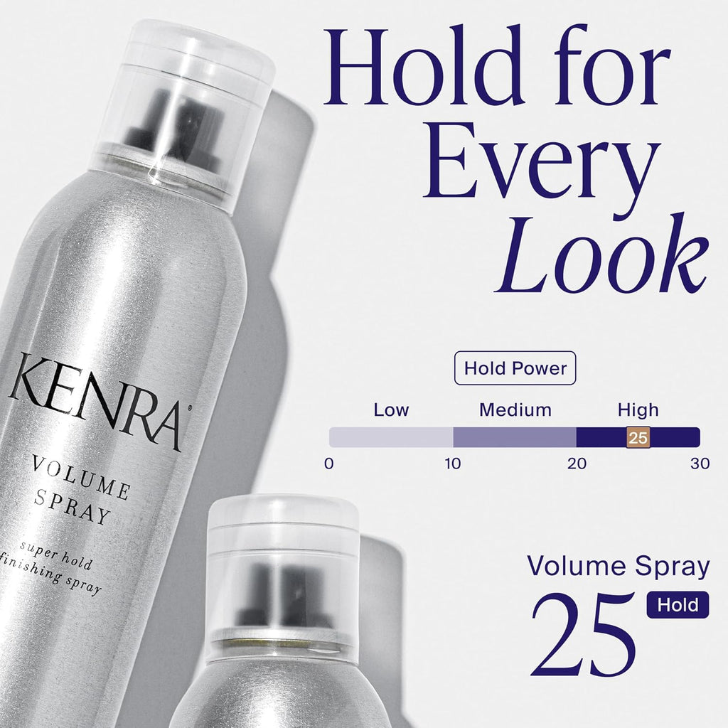 Kenra Volume Spray 25 – Super Hold Humidity-Resistant Finishing Hairspray for All-Day Style Control