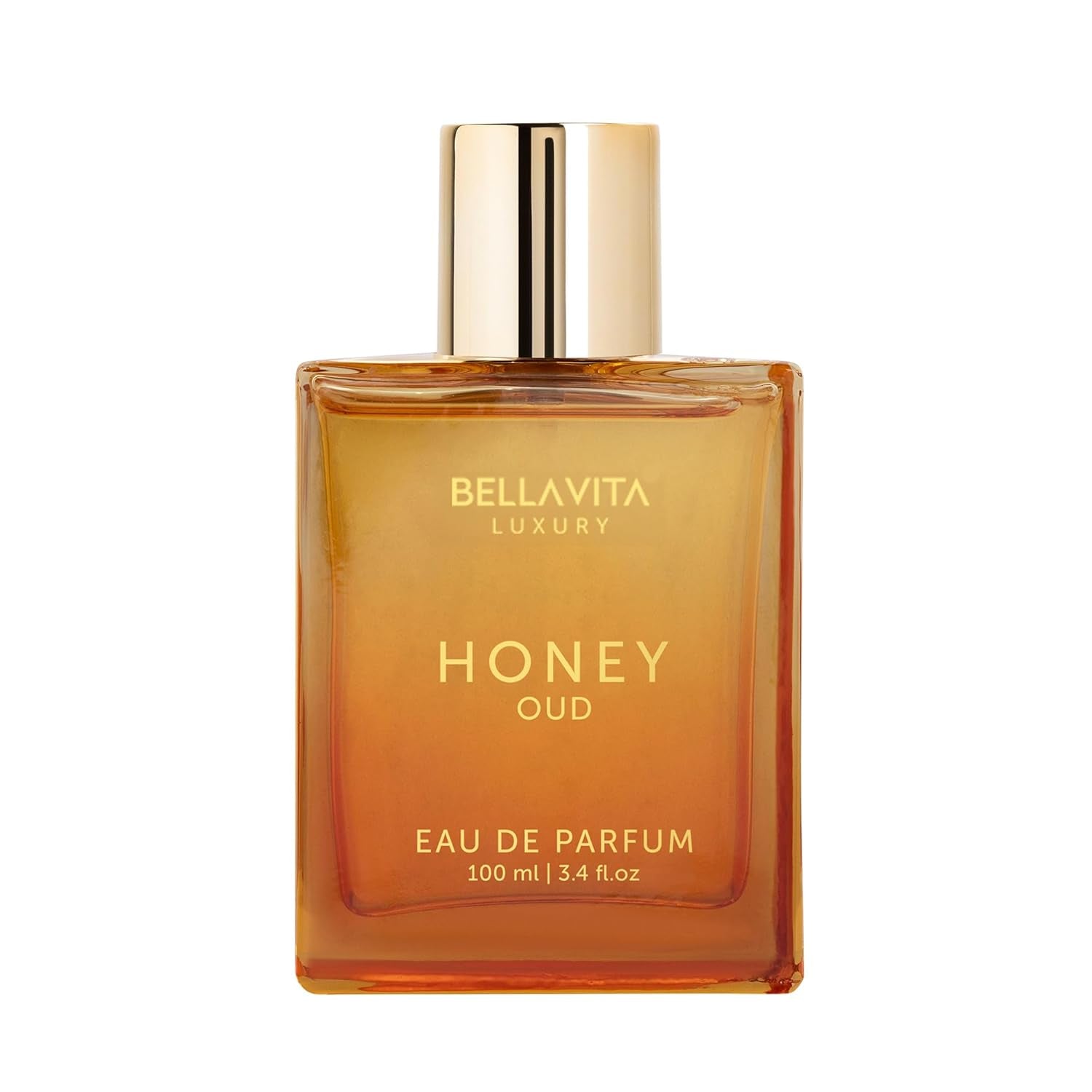 BellaVita Honey Oud Eau De Parfum – Sweet Amber Oud Luxury Unisex Fragrance
