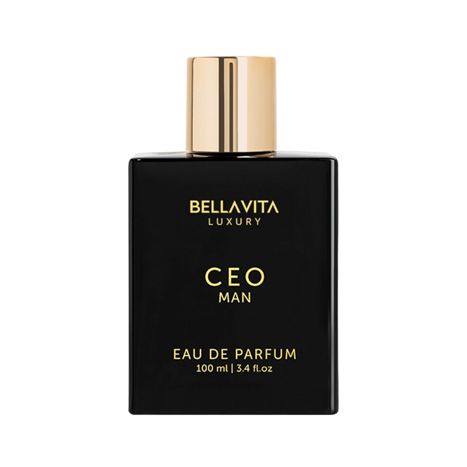 Bellavita Luxury G.O.A.T. Eau De Parfum | 100 Ml (3.4 Fl.Oz.) | Perfume for Men | Citrus, Bergamot, Patchouli, and Vetiver Notes | Long Lasting Men'S Fragrance