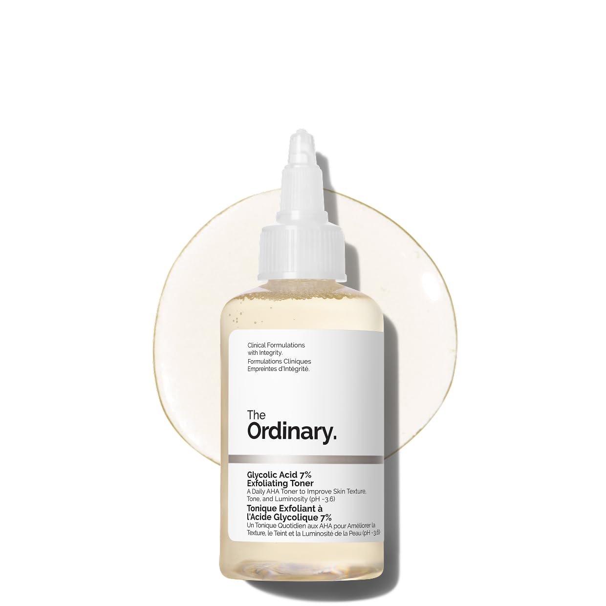 The Ordinary Glycolic Glow Toner 7% – Brightening Exfoliating Toner for Smooth, Radiant Skin