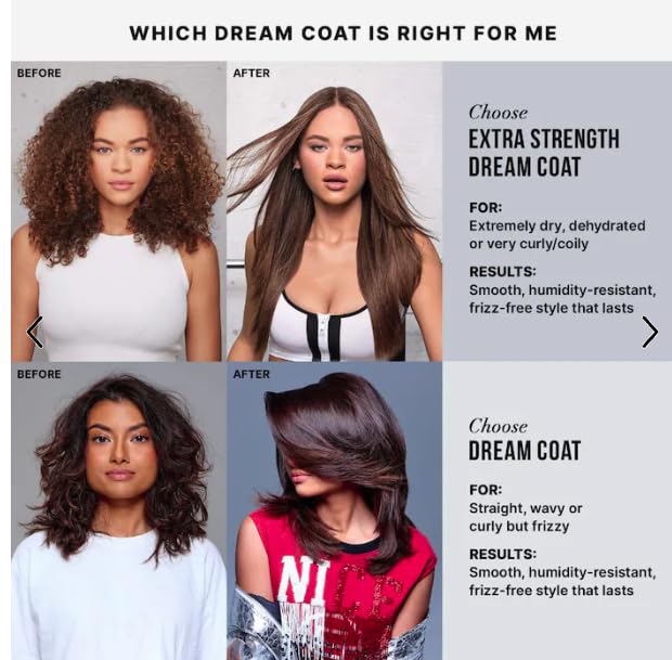 Color Wow Dream Coat Anti-Frizz Spray – Humidity-Proof Heat Protectant for Silky Glass Hair