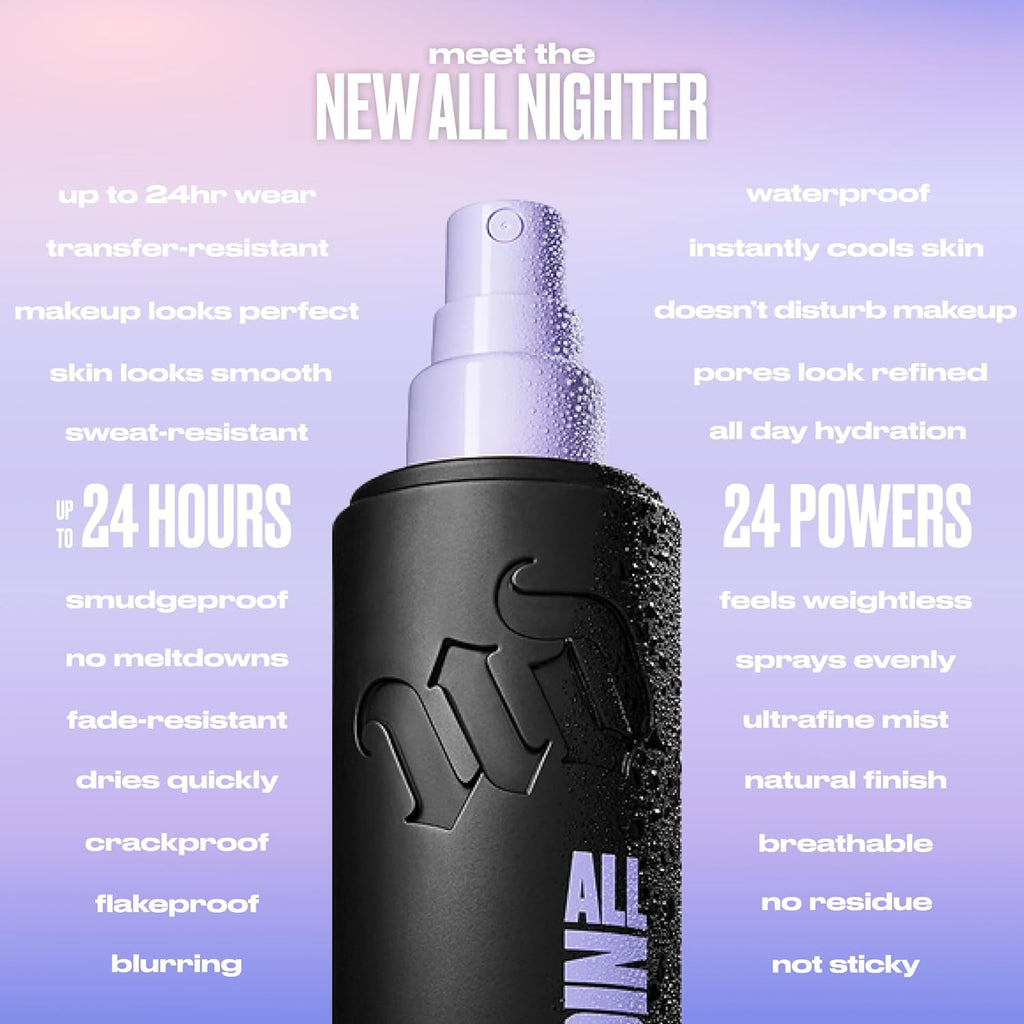 Urban Decay All Nighter Setting Spray – 24HR Waterproof Makeup Lock Mist