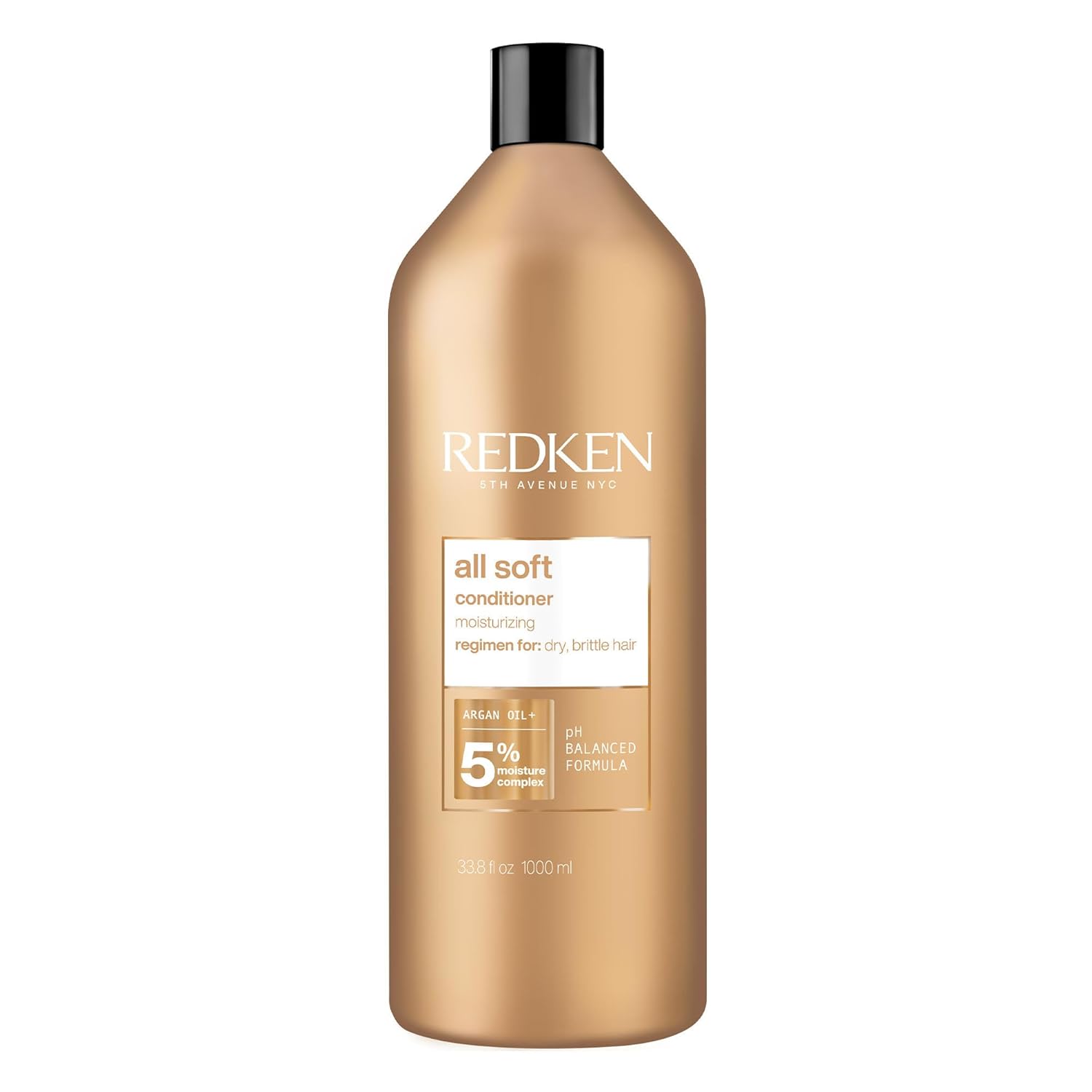 Redken All Soft Hydrating Conditioner – Deep Moisture, Shine & Frizz Control for Dry Hair