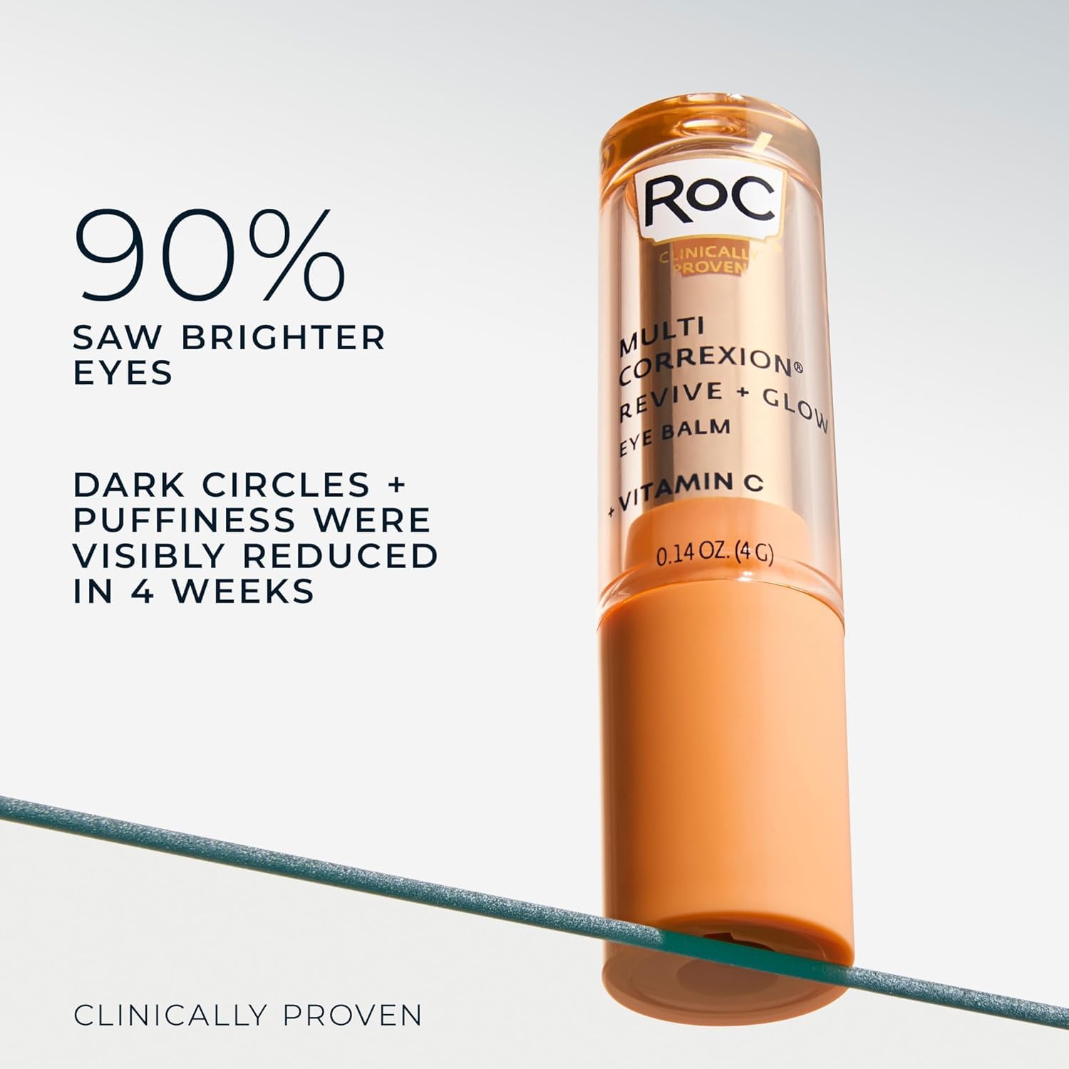 RoC Revive + Glow Vitamin C Eye Balm – Brightening & Firming Eye Care Duo