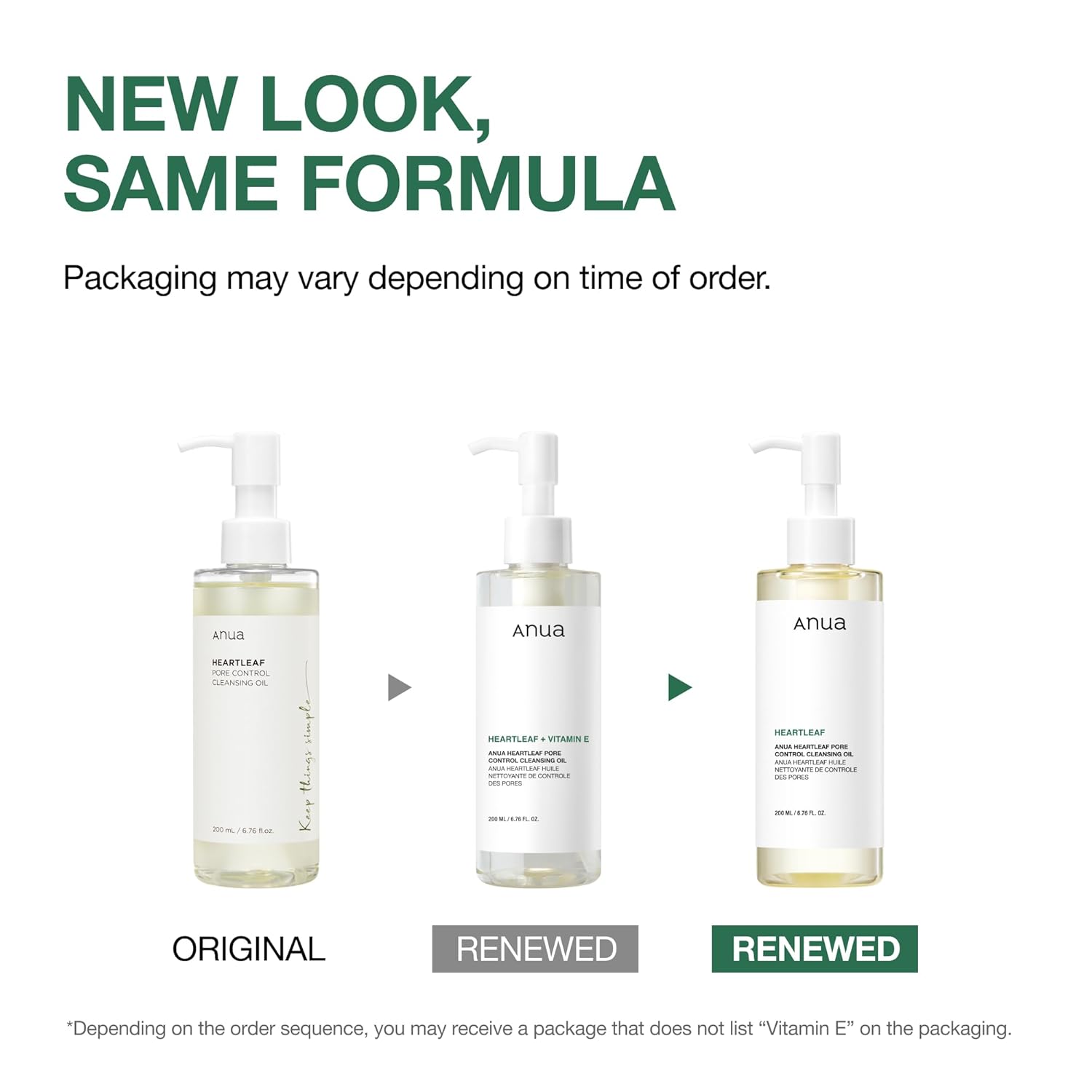 ANUA Heartleaf Pore Control Cleansing Oil – Deep Makeup Remover