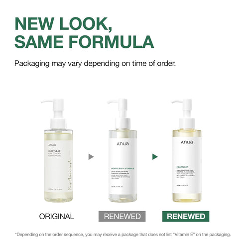 ANUA Heartleaf Pore Control Cleansing Oil – Deep Makeup Remover