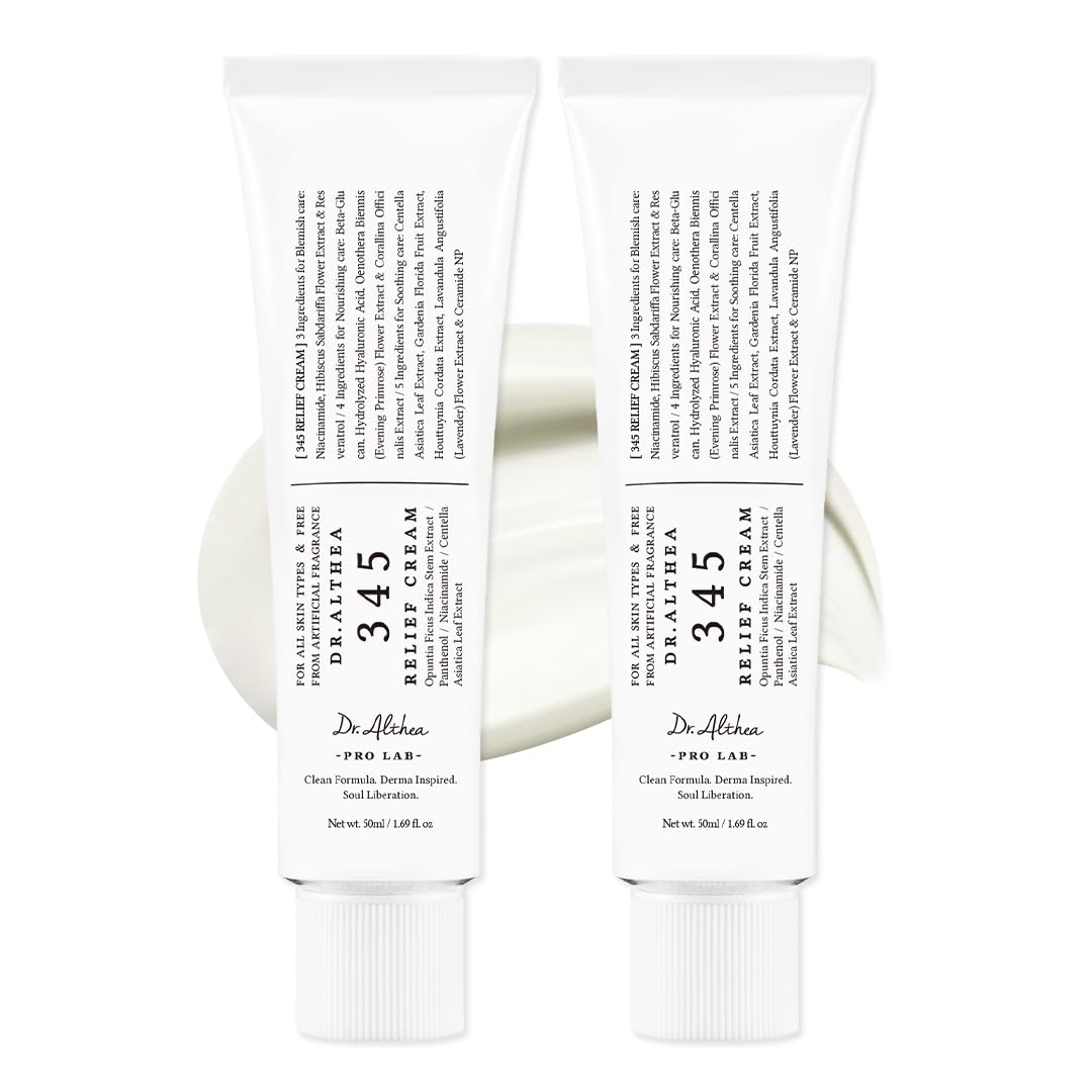 Dr.Althea 345 Relief Cream – PDRN Recovery Moisturizer for Calm, Clear Glass Skin