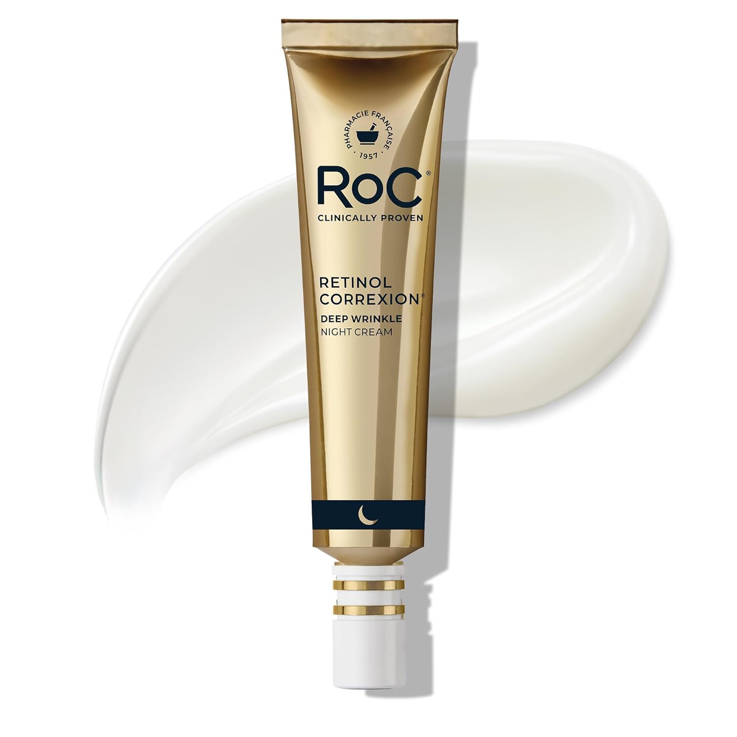 RoC Retinol Renewal Night Cream – Deep Wrinkle Repair & Firming Moisturizer