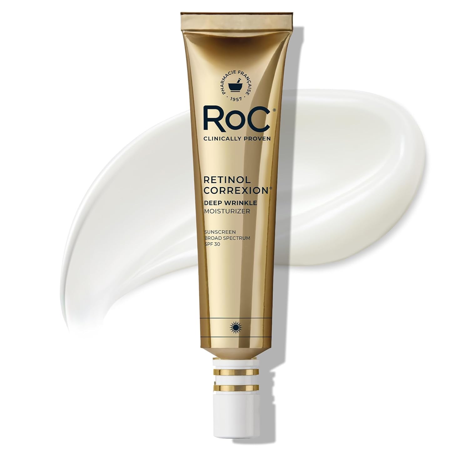 RoC Retinol Renewal Night Cream – Deep Wrinkle Repair & Firming Moisturizer