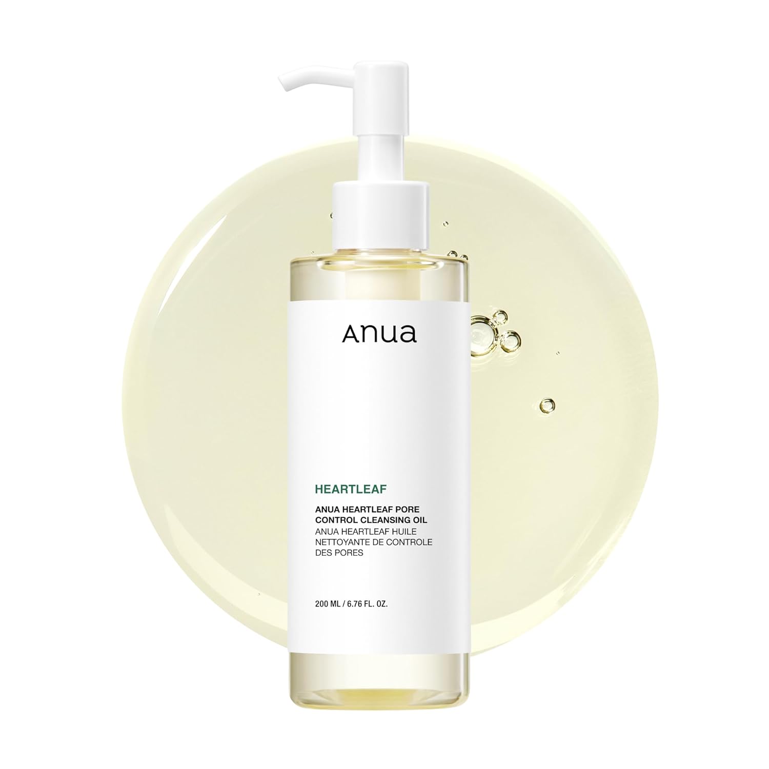 ANUA Heartleaf Pore Control Cleansing Oil – Deep Makeup Remover
