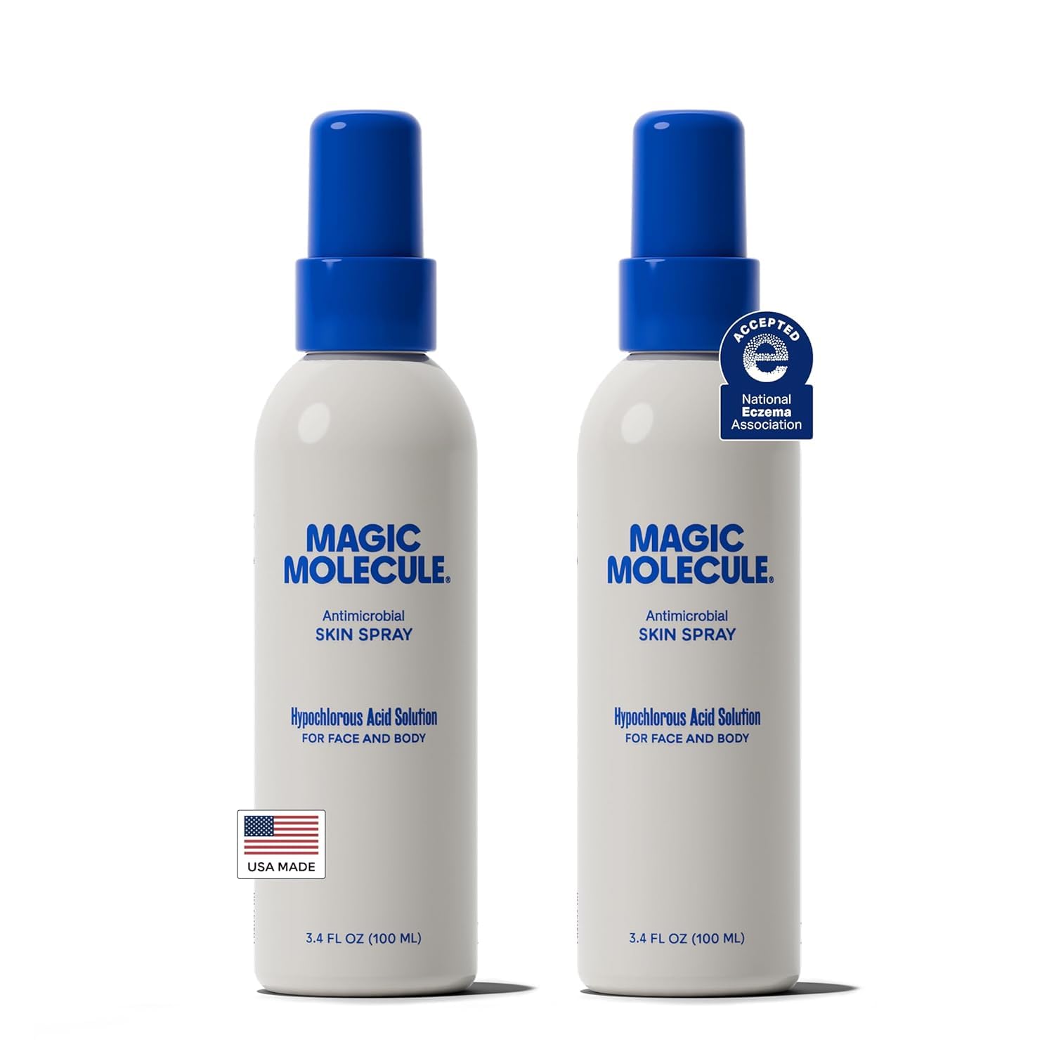 Magic Molecule Hypochlorous Skin Rescue Spray – Daily Soothing Mist for Breakouts, Redness & Irritation