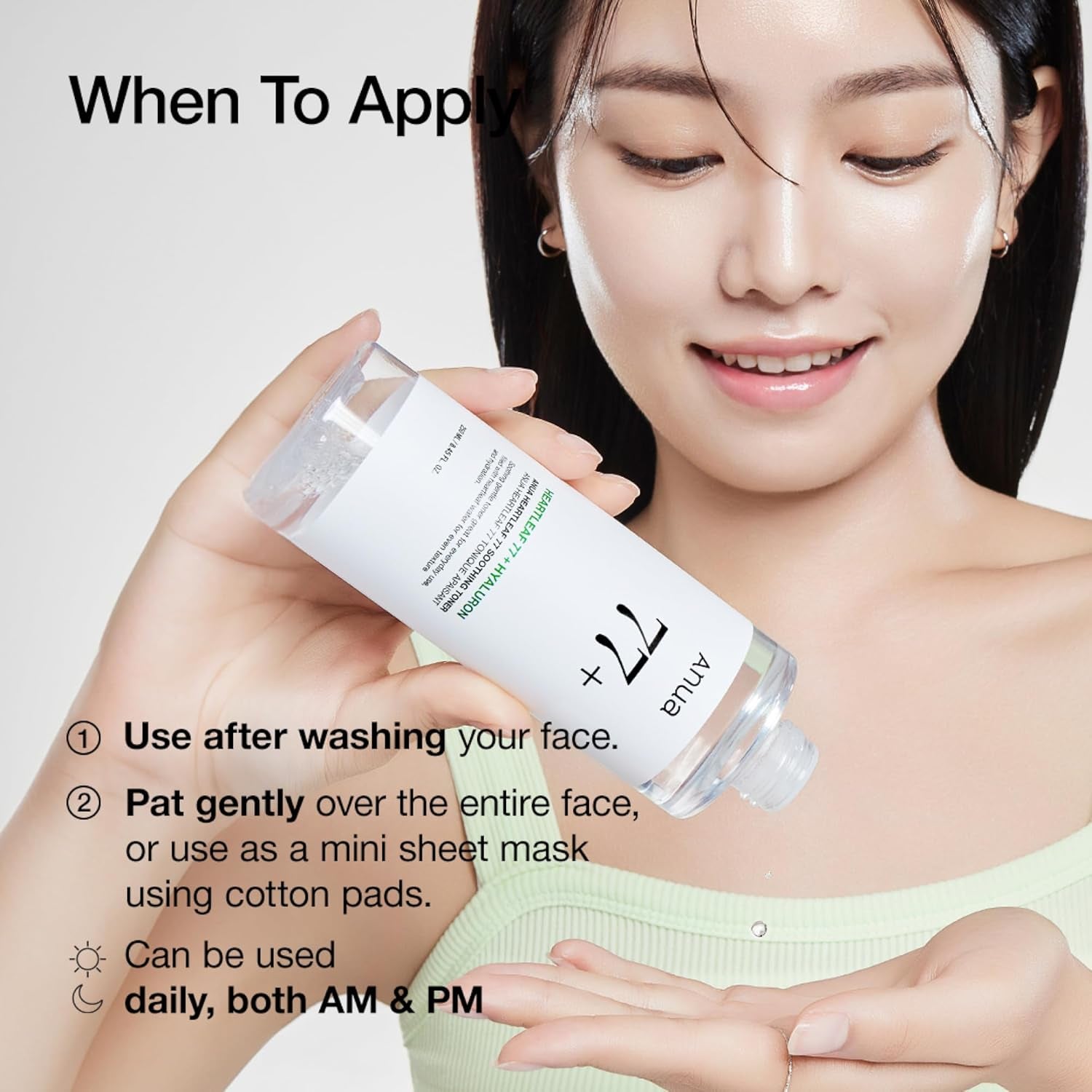 ANUA Heartleaf 77% Soothing Toner – Calming & Hydrating Care