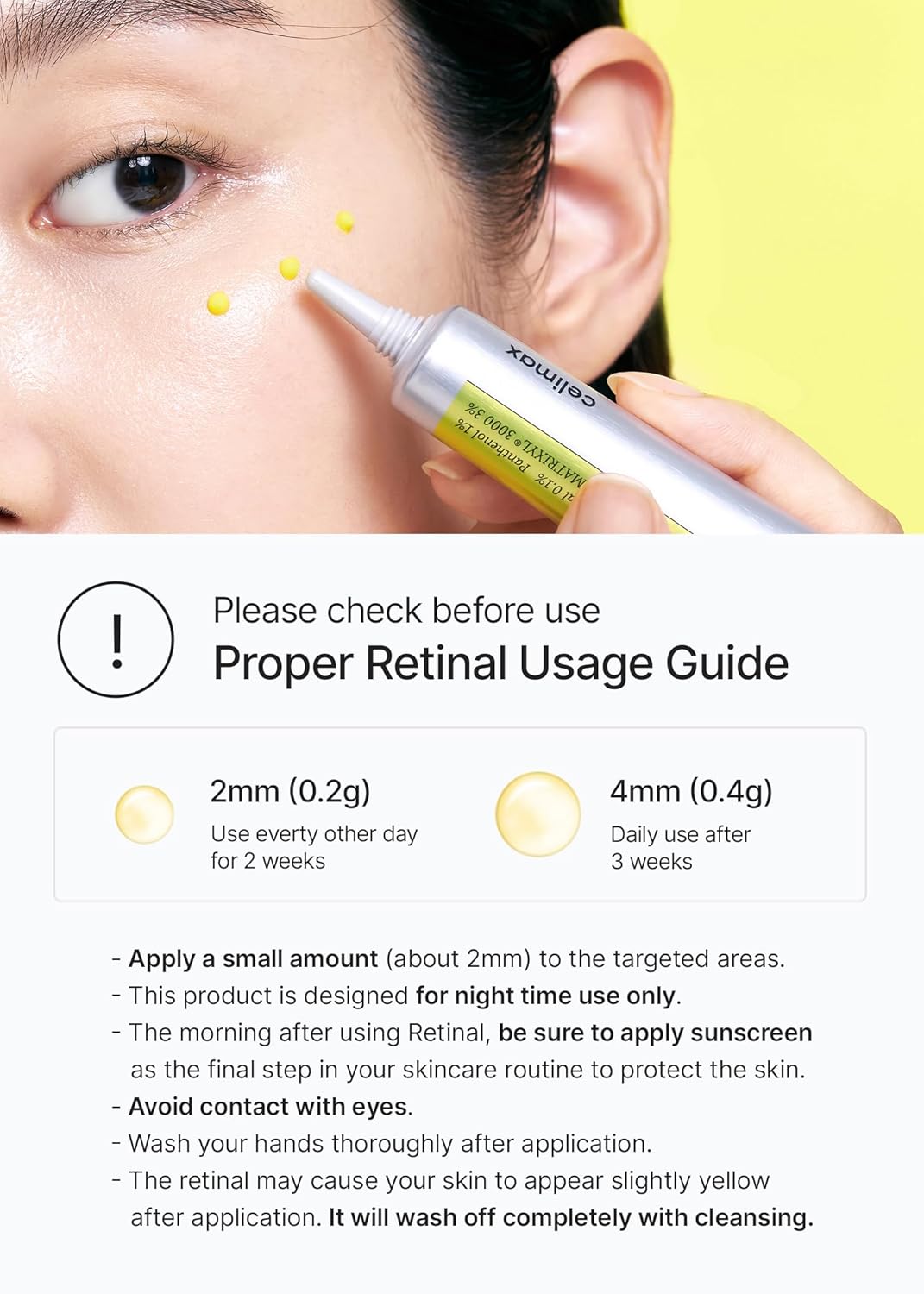 celimax Retinal Tightening Booster – Firming & Pore Refining Serum