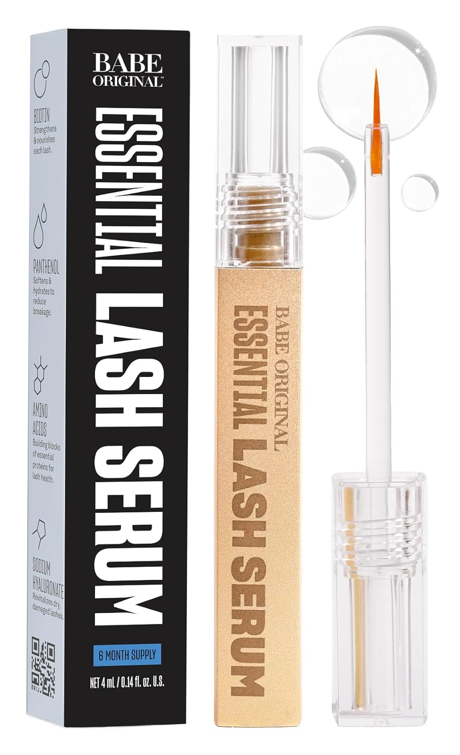 Babe Original Lash Growth Serum – Fuller, Longer Lash Enhancing Treatment