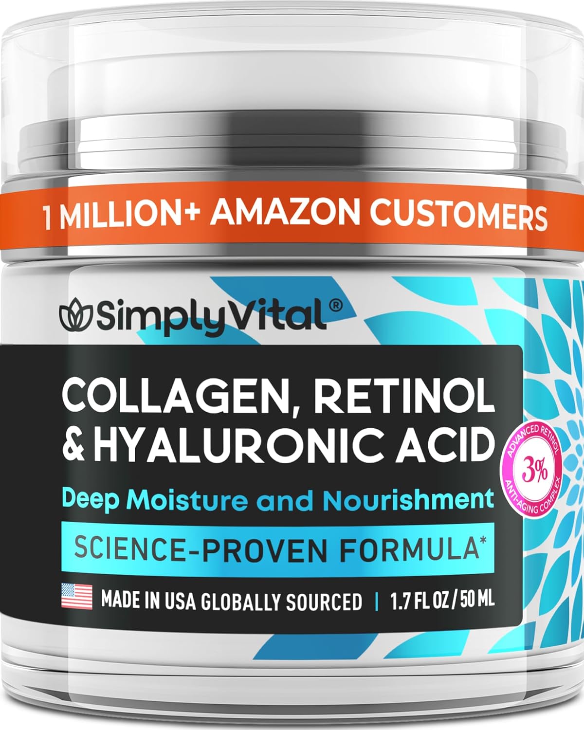 Retinol Collagen Renewal Cream – Firm & Hydrate Daily Moisturizer