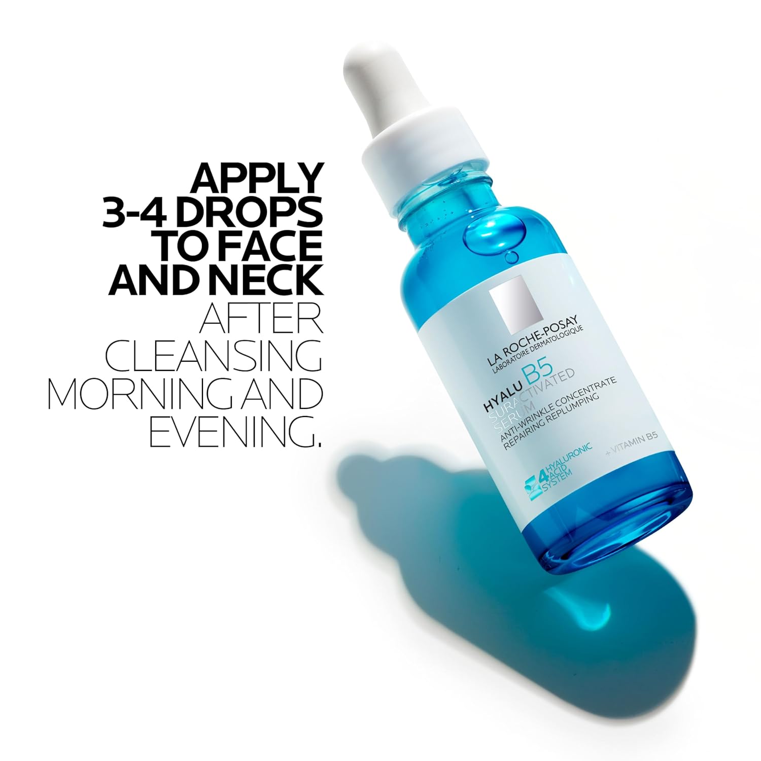La Roche-Posay Hyalu B5 Plumping Serum – Pure Hyaluronic Acid Hydration & Anti-Aging Repair
