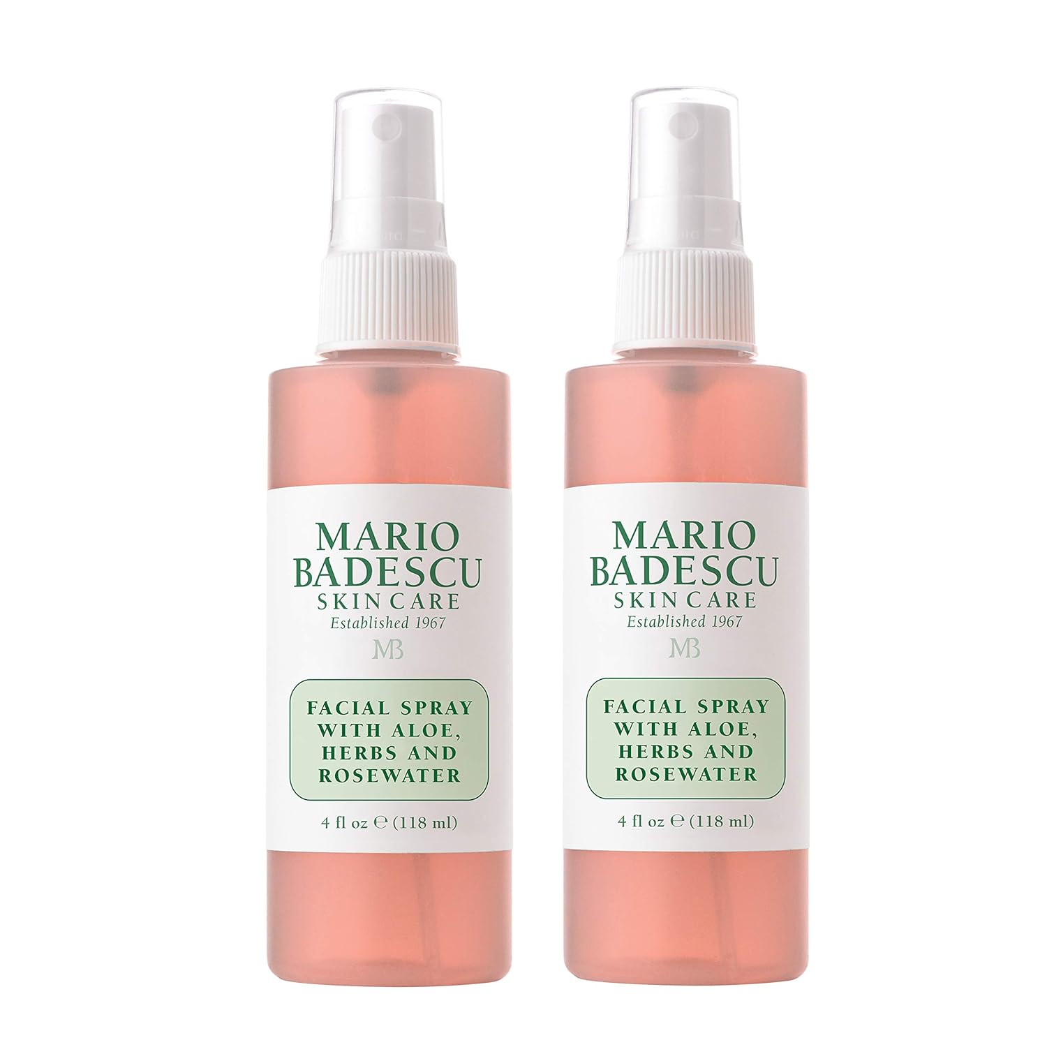 Mario Badescu Rosewater Glow Facial Mist – Hydrating Aloe Face Spray for Radiant Skin
