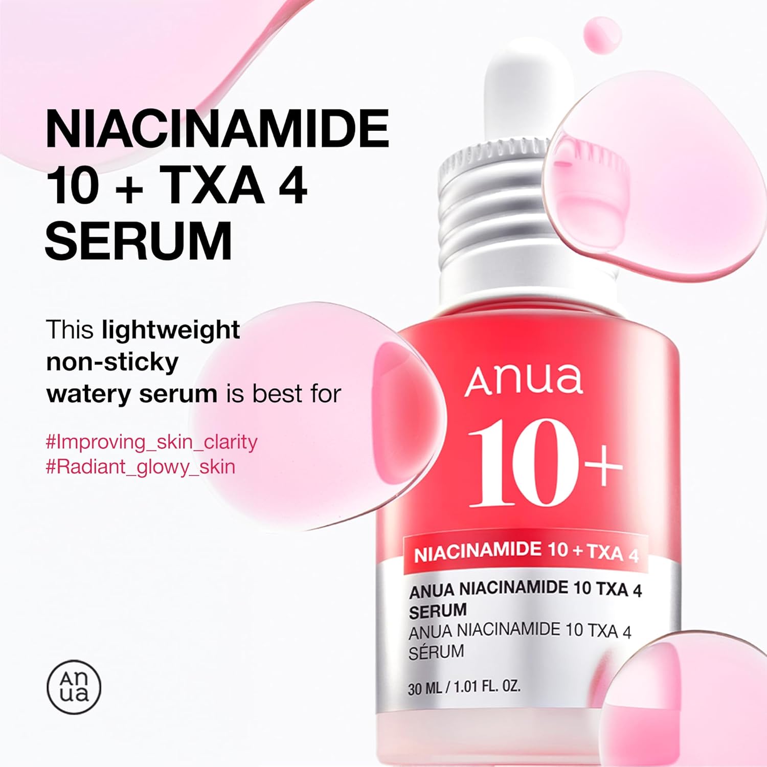 ANUA Glow Boost Niacinamide + TXA Serum – Dark Spot & Radiance Repair
