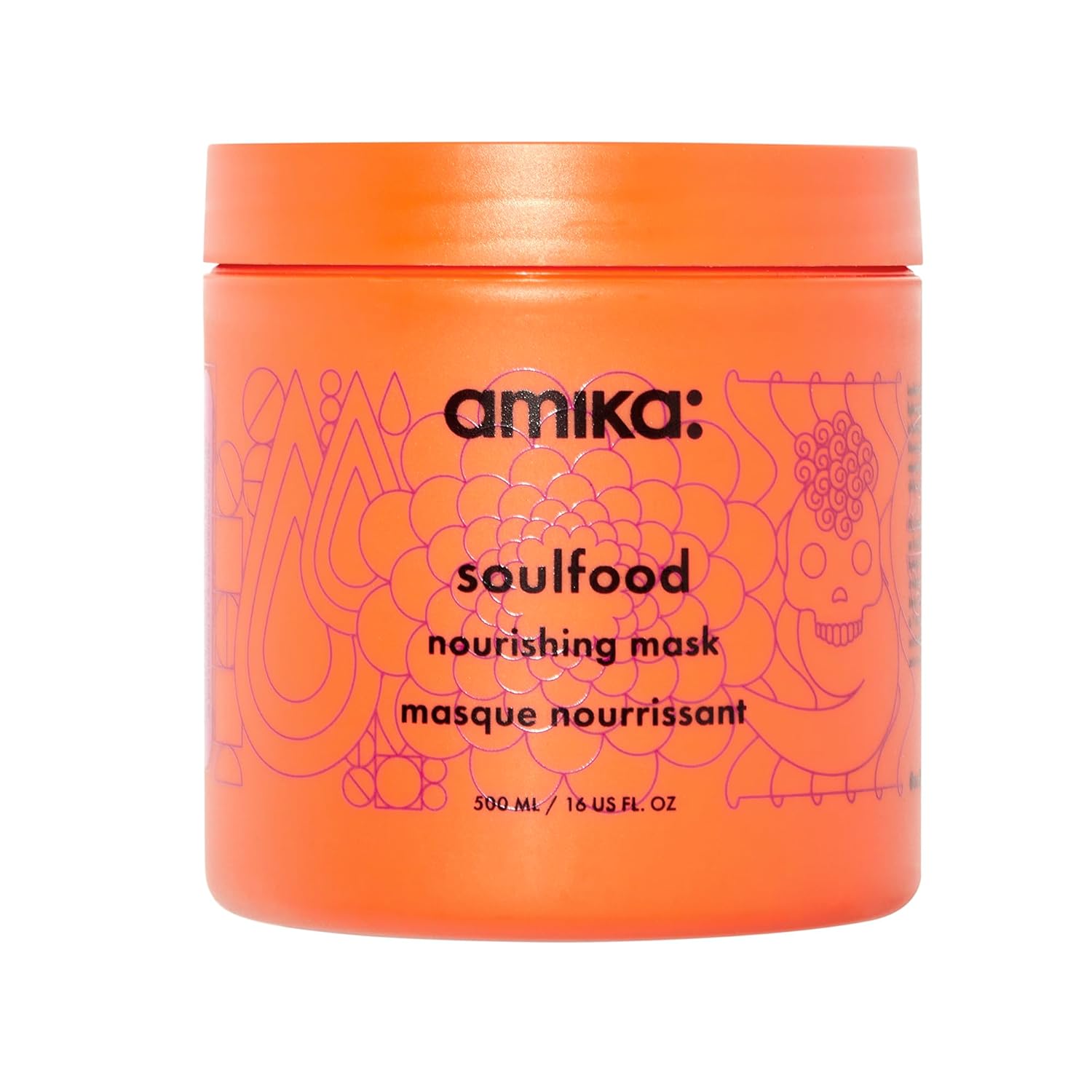 Amika Soulfood Nourishing Hair Mask – Deep Hydration Treatment for Soft, Silky & Healthy Hair
