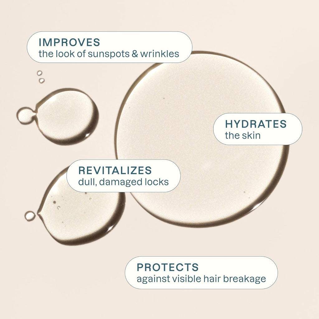Organic Argan Oil 16Oz with Pump, 100% Pure | Bulk for Hair, Face & Skin (Packaging May Vary)