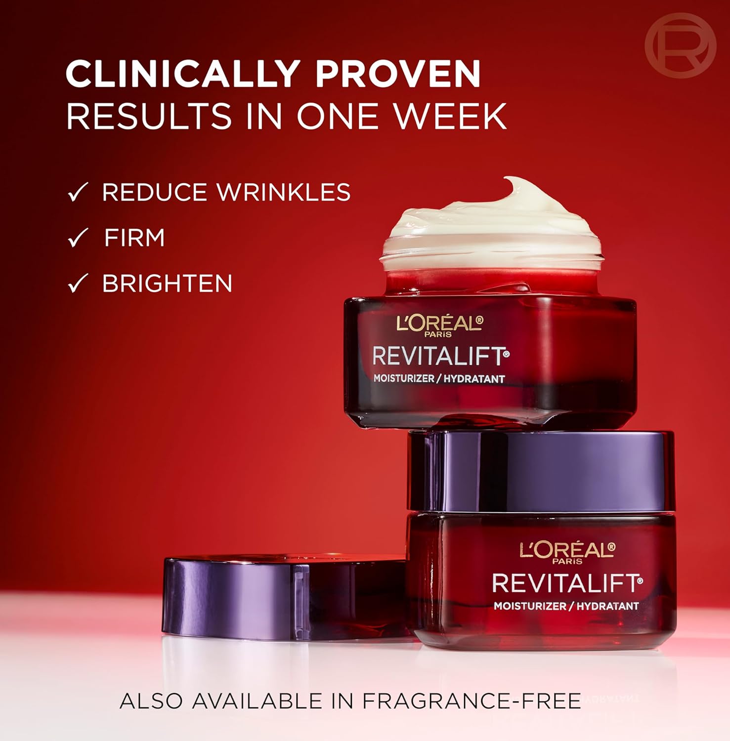 L’Oréal Revitalift Triple Power Renewal Cream – Retinol + Vitamin C Moisturizer