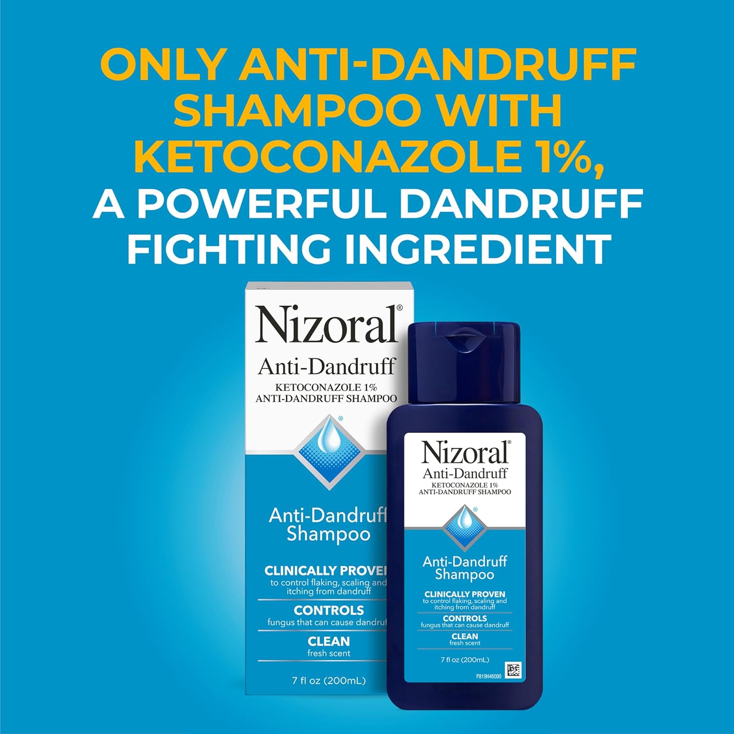 Nizoral Scalp Relief Anti-Dandruff Shampoo – 1% Ketoconazole Formula