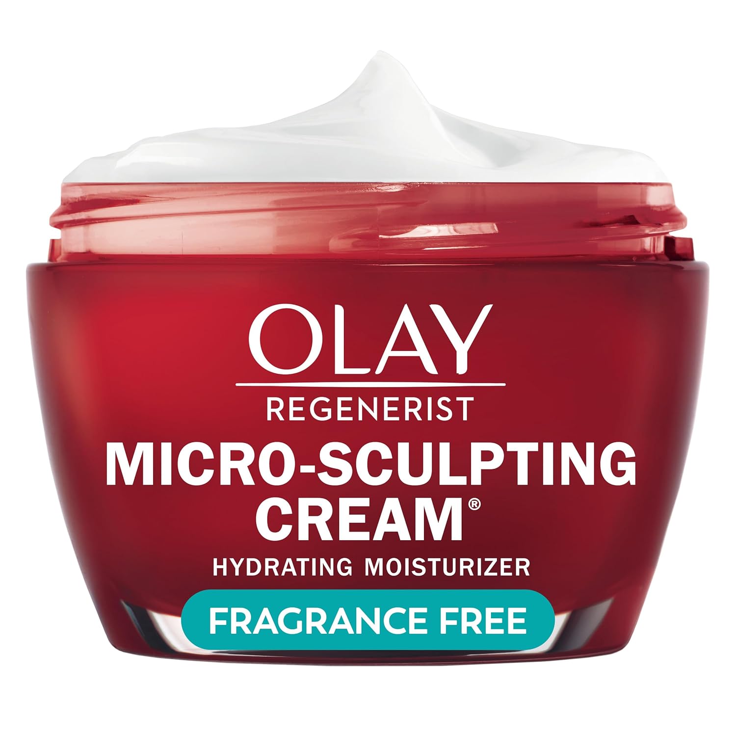 Olay Regenerist Micro-Sculpting Cream – Anti-Aging Collagen Face Moisturizer (Fragrance-Free)