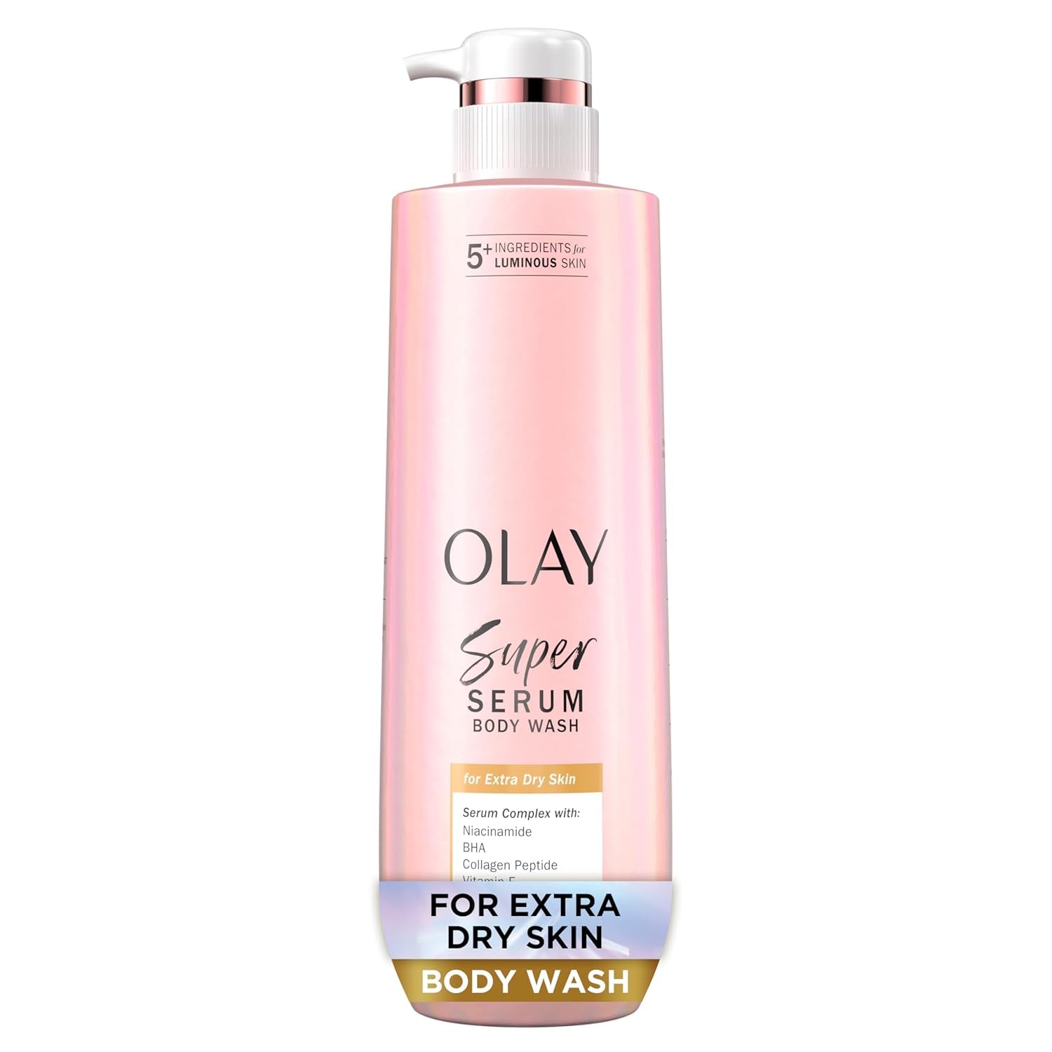 Olay Super Serum Body Wash – 24H Hydration & Luminous Skin