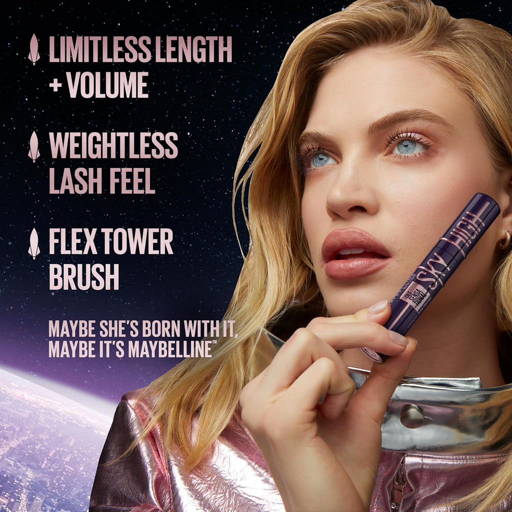 Maybelline Lash Sensational Sky High Mascara – Lengthening & Volumizing Very Black