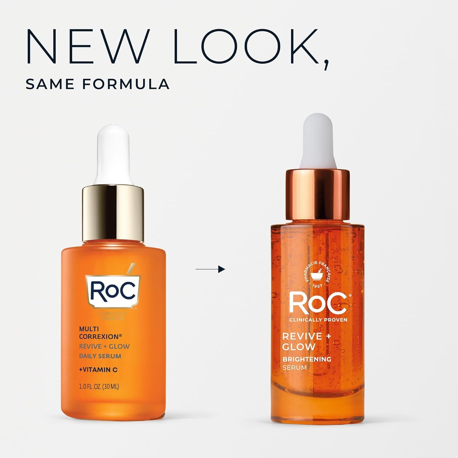 RoC Revive + Glow Vitamin C Brightening Serum – Anti-Aging Daily Treatment
