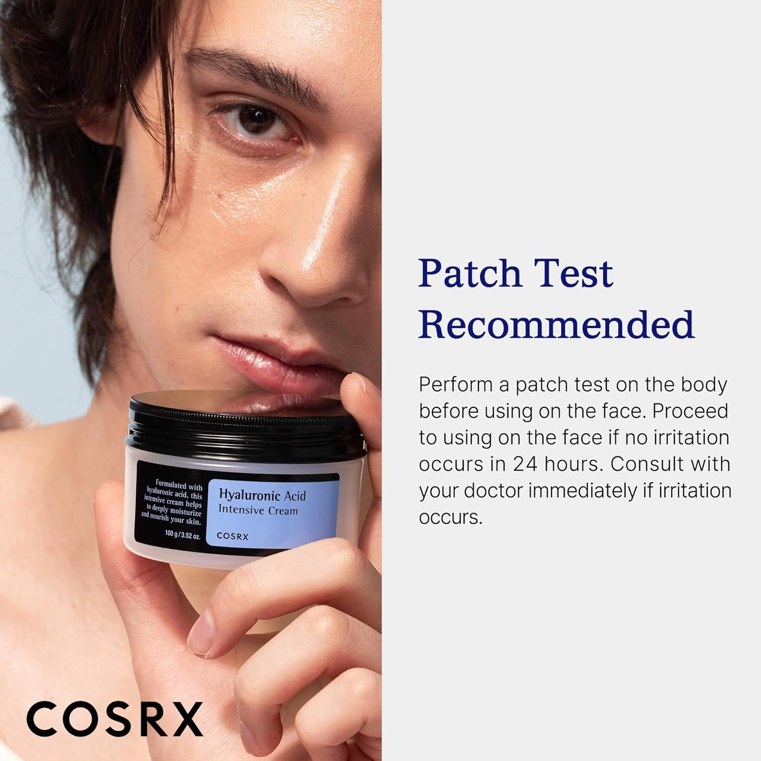 COSRX Hyaluronic Acid Moisturizing Cream – Deep Hydration for Sensitive Skin, 100g