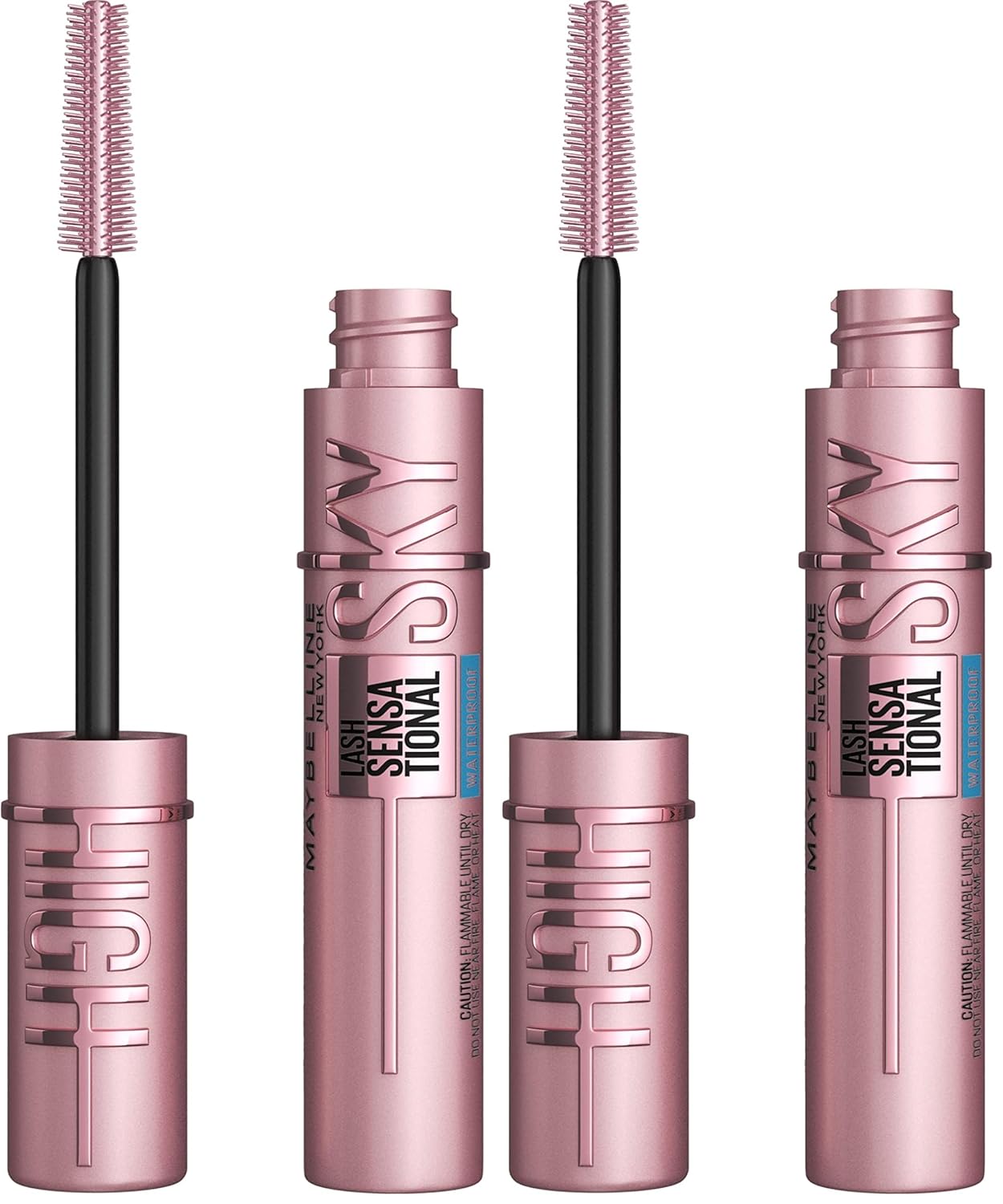 Maybelline Lash Sensational Sky High Mascara – Lengthening & Volumizing Very Black