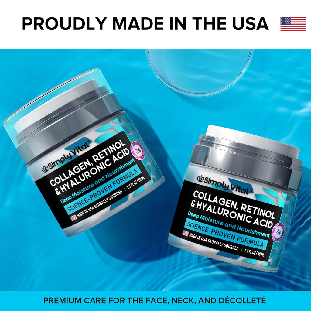 Retinol Collagen Renewal Cream – Firm & Hydrate Daily Moisturizer