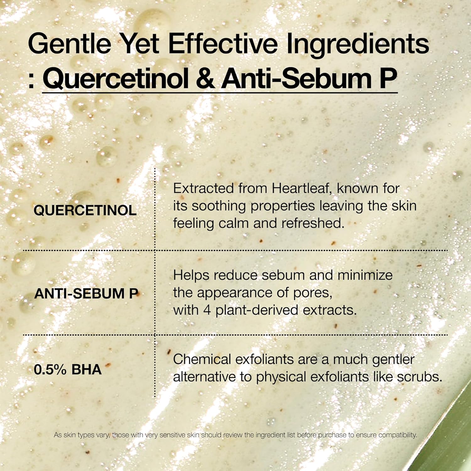 ANUA Heartleaf Pore Refining Cleansing Foam – Gentle BHA Cleanser