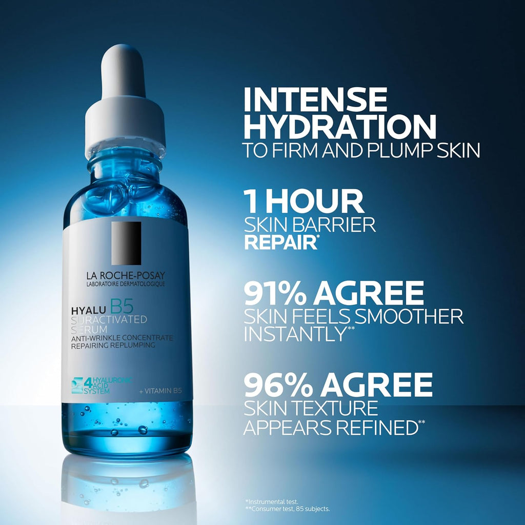 La Roche-Posay Hyalu B5 Plumping Serum – Pure Hyaluronic Acid Hydration & Anti-Aging Repair